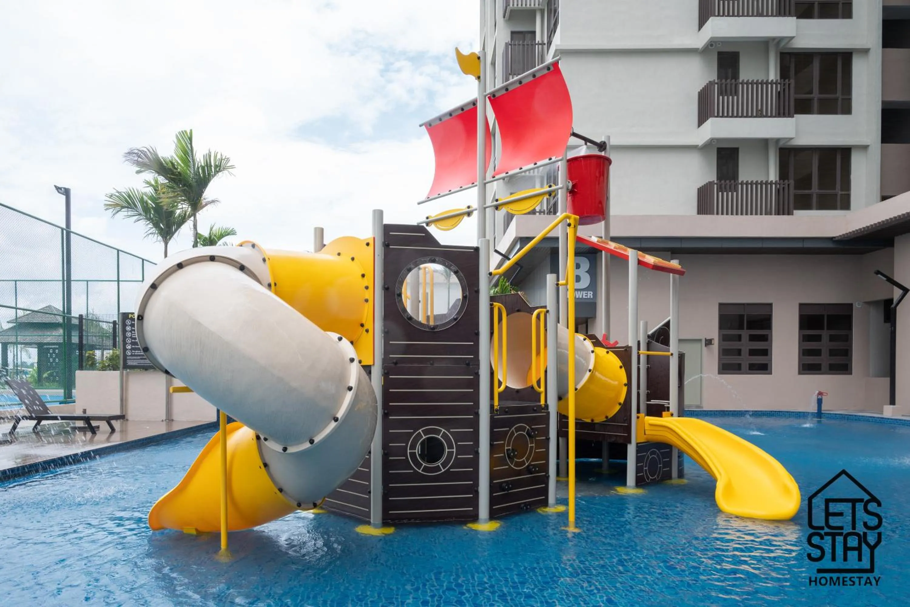 Children play ground in Bali Premier Residence Melaka