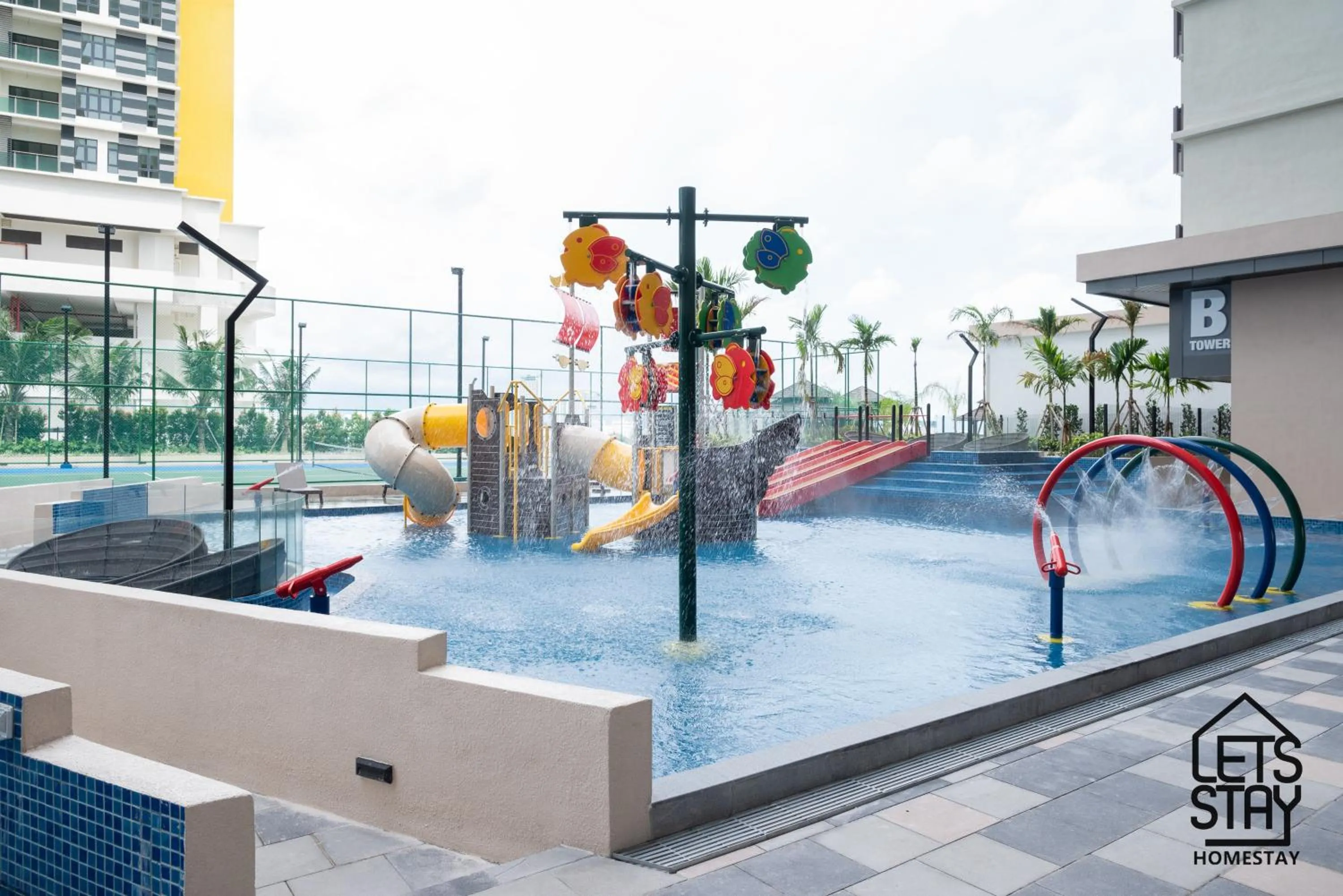 Children play ground in Bali Premier Residence Melaka