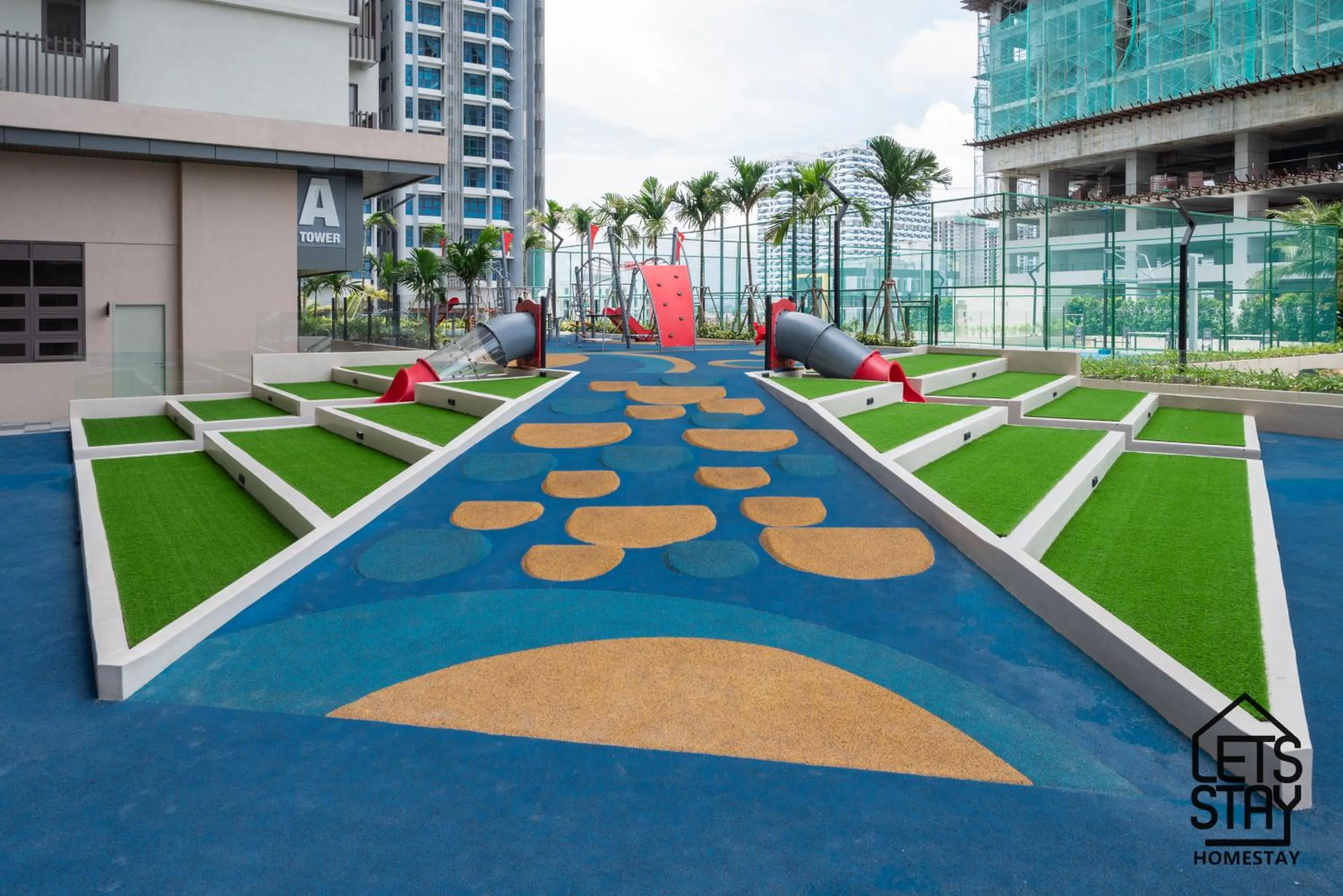 Children play ground in Bali Premier Residence Melaka