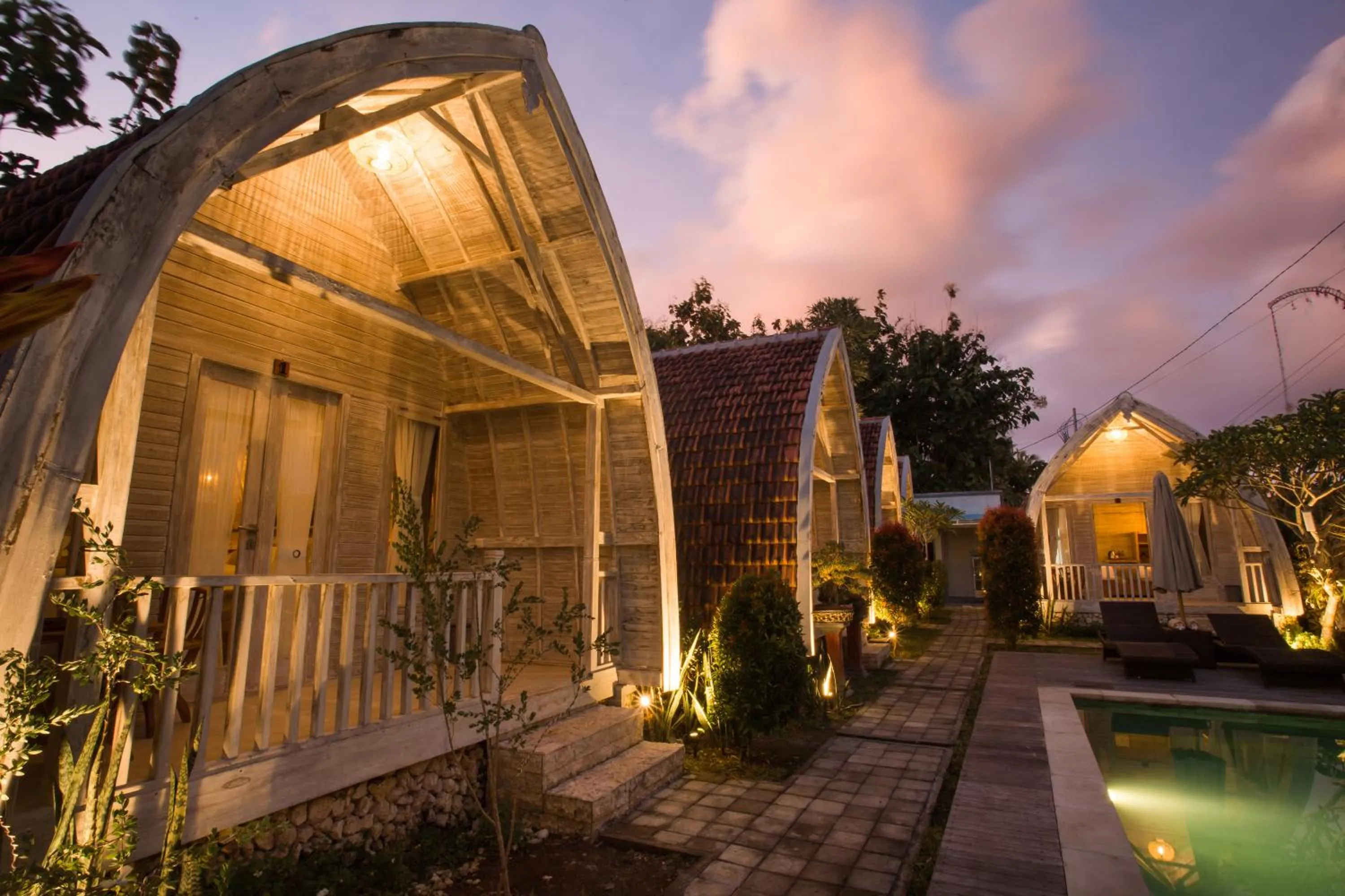 Patio in Wage cottage