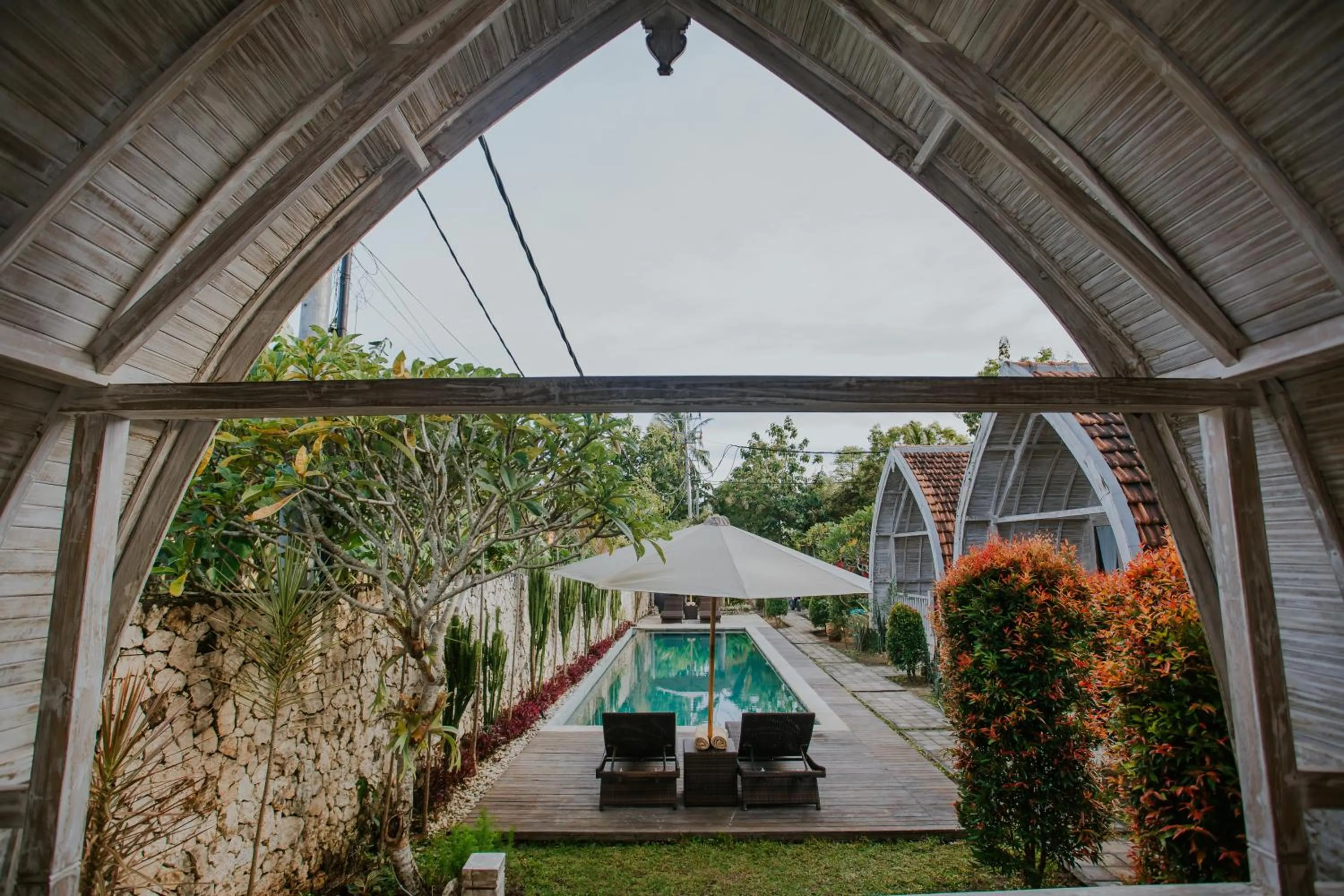 Patio in Wage cottage