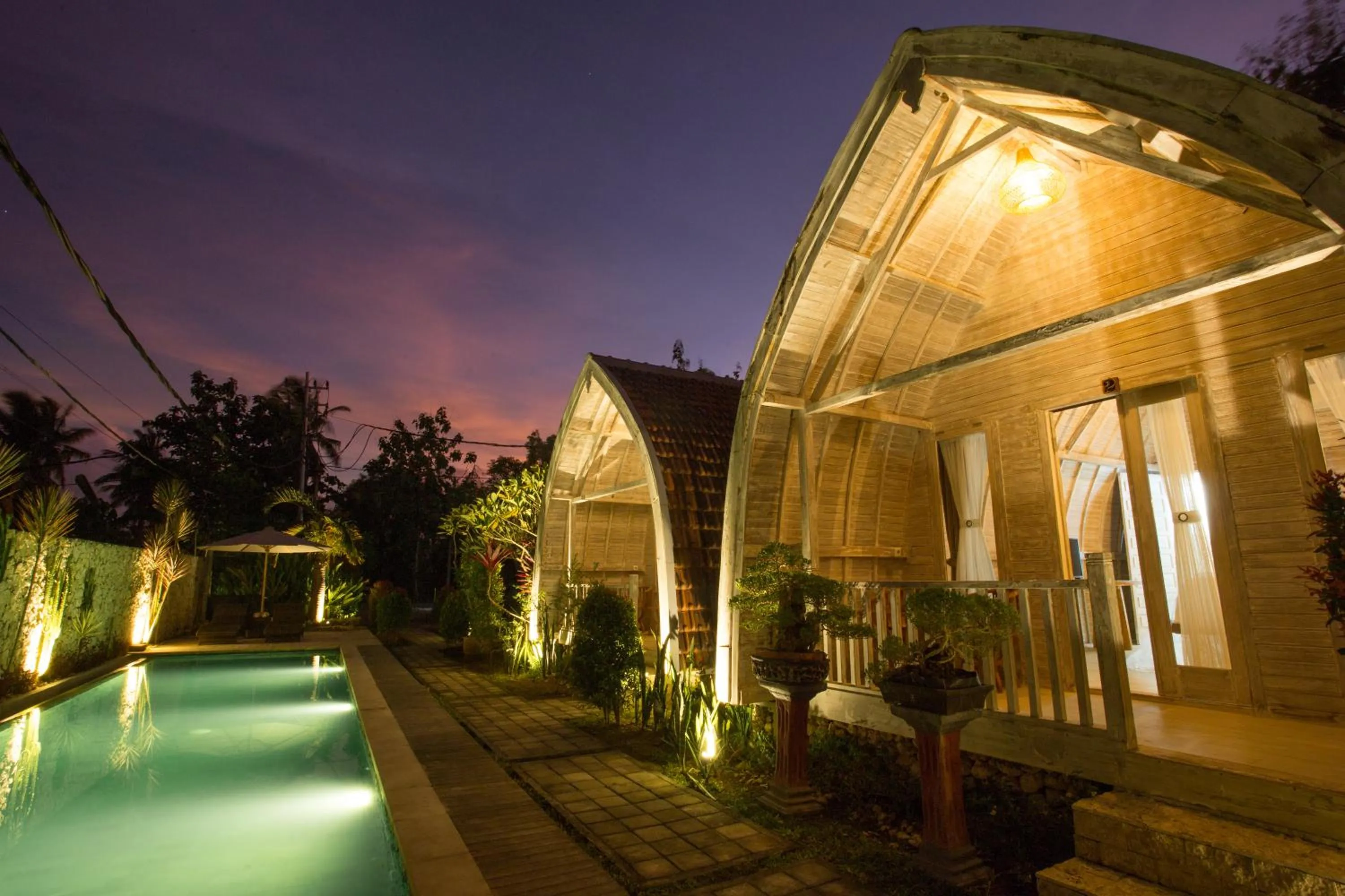 Night in Wage cottage