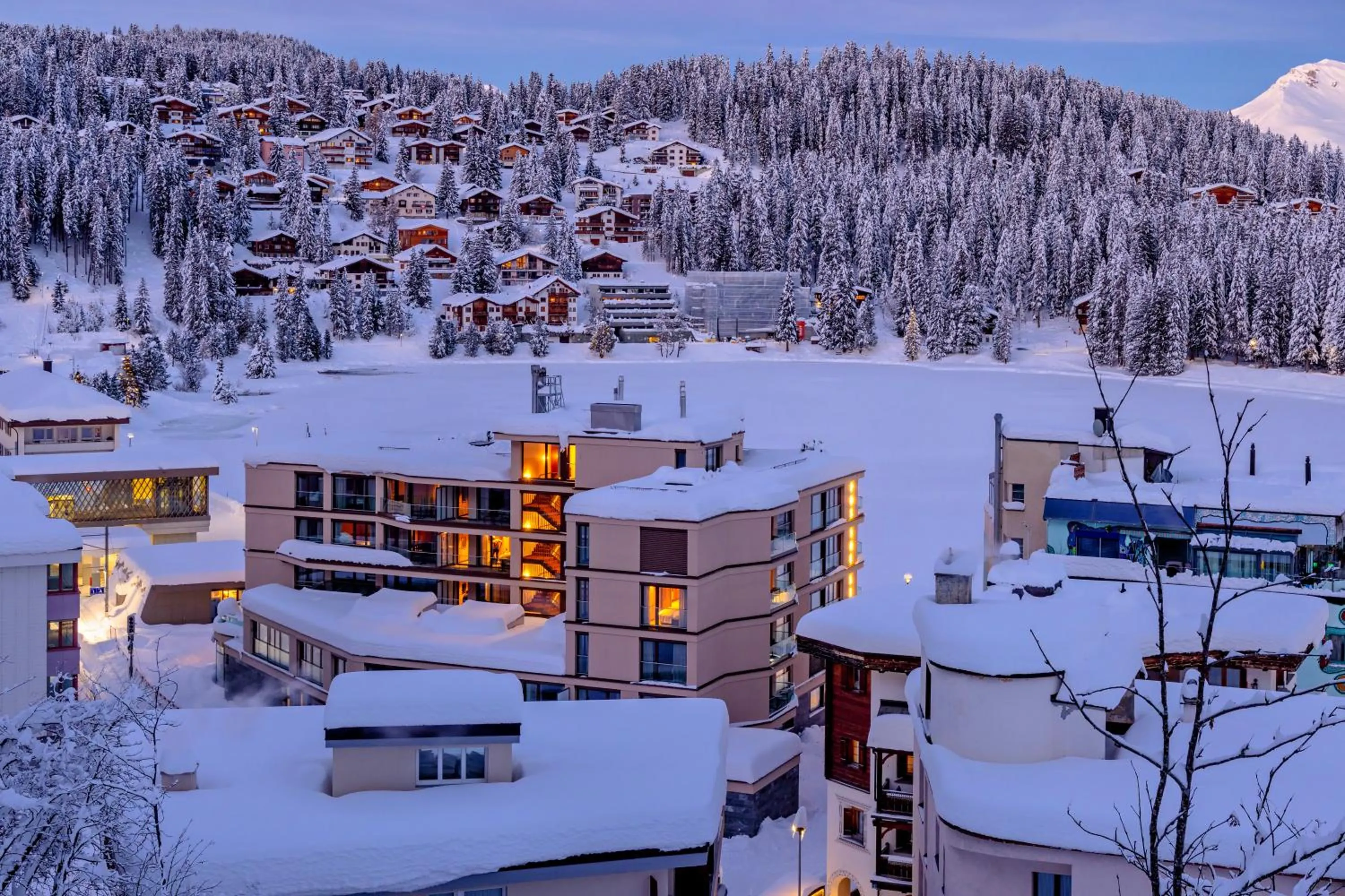 Property building in Postresidenz am See
