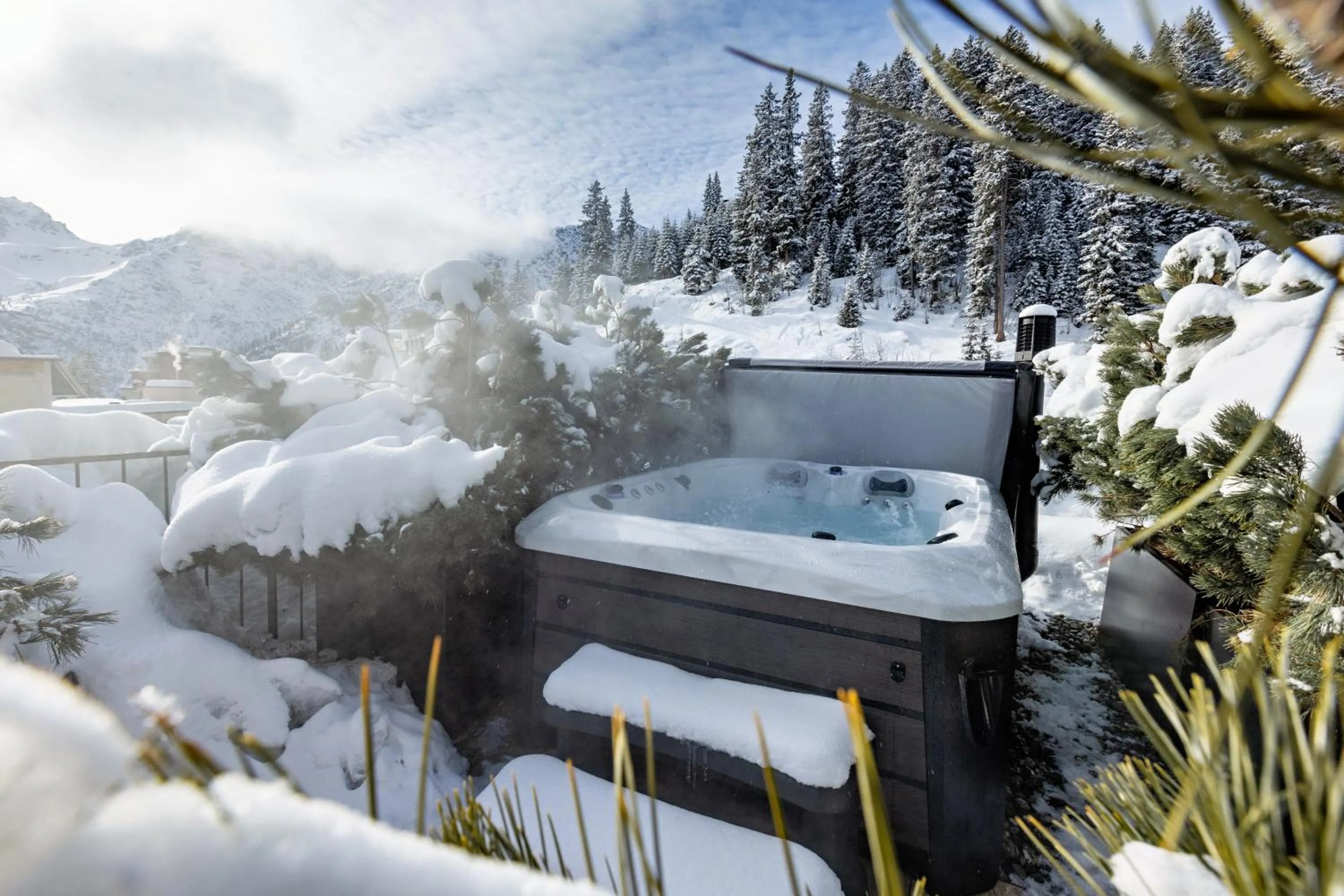 Hot Tub in Postresidenz am See