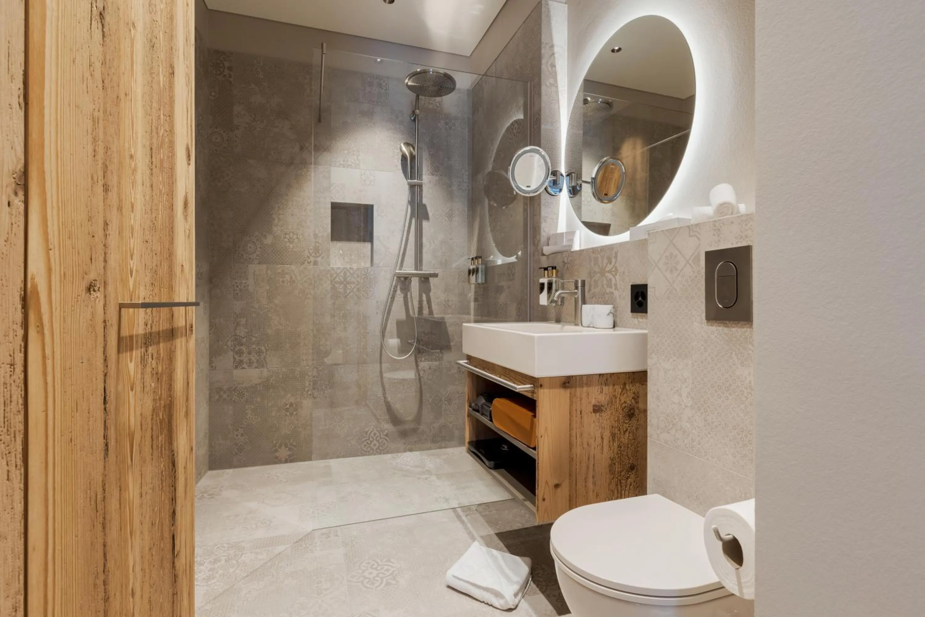 Shower in Postresidenz am See