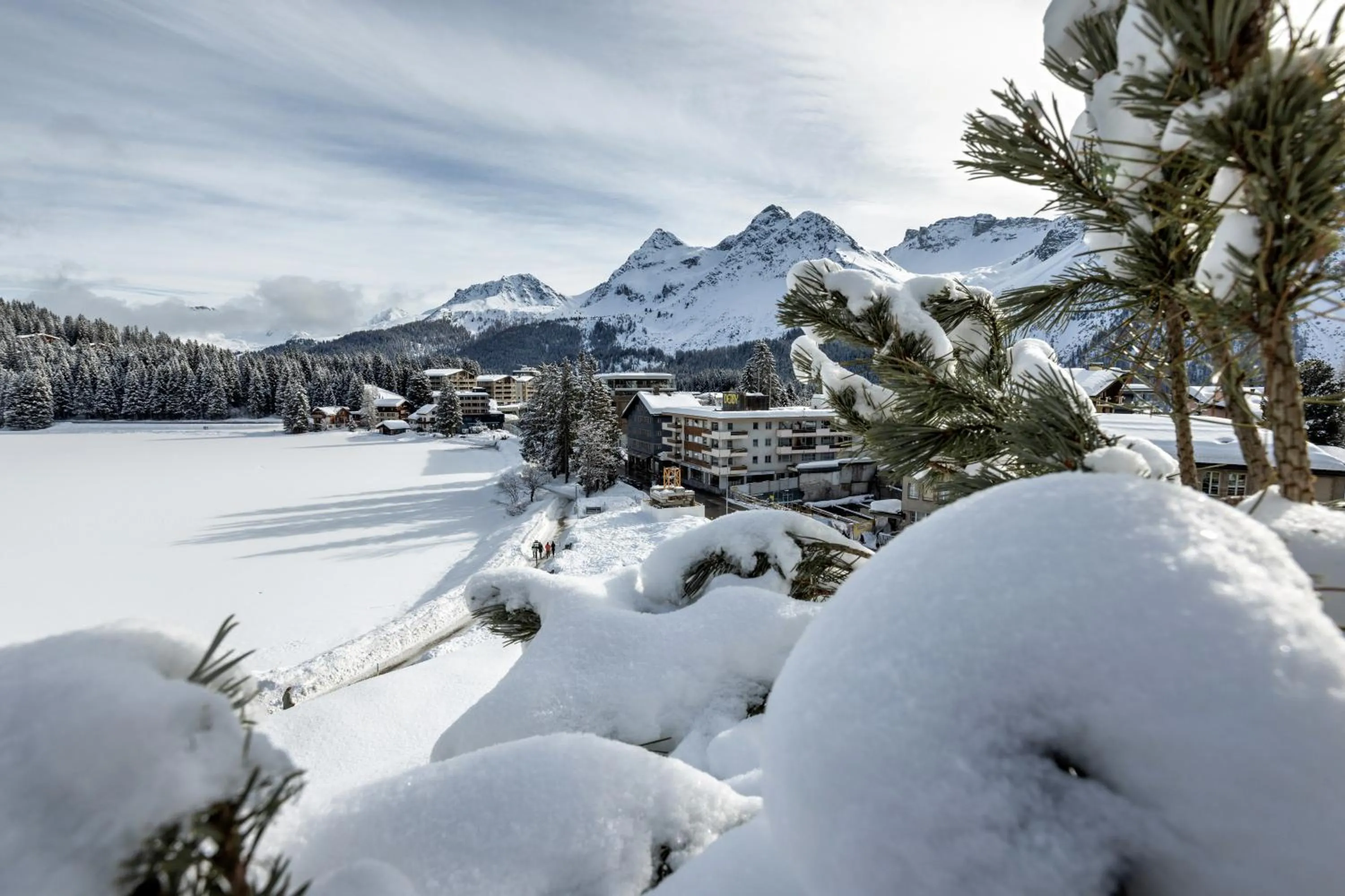 Lake view in Postresidenz am See
