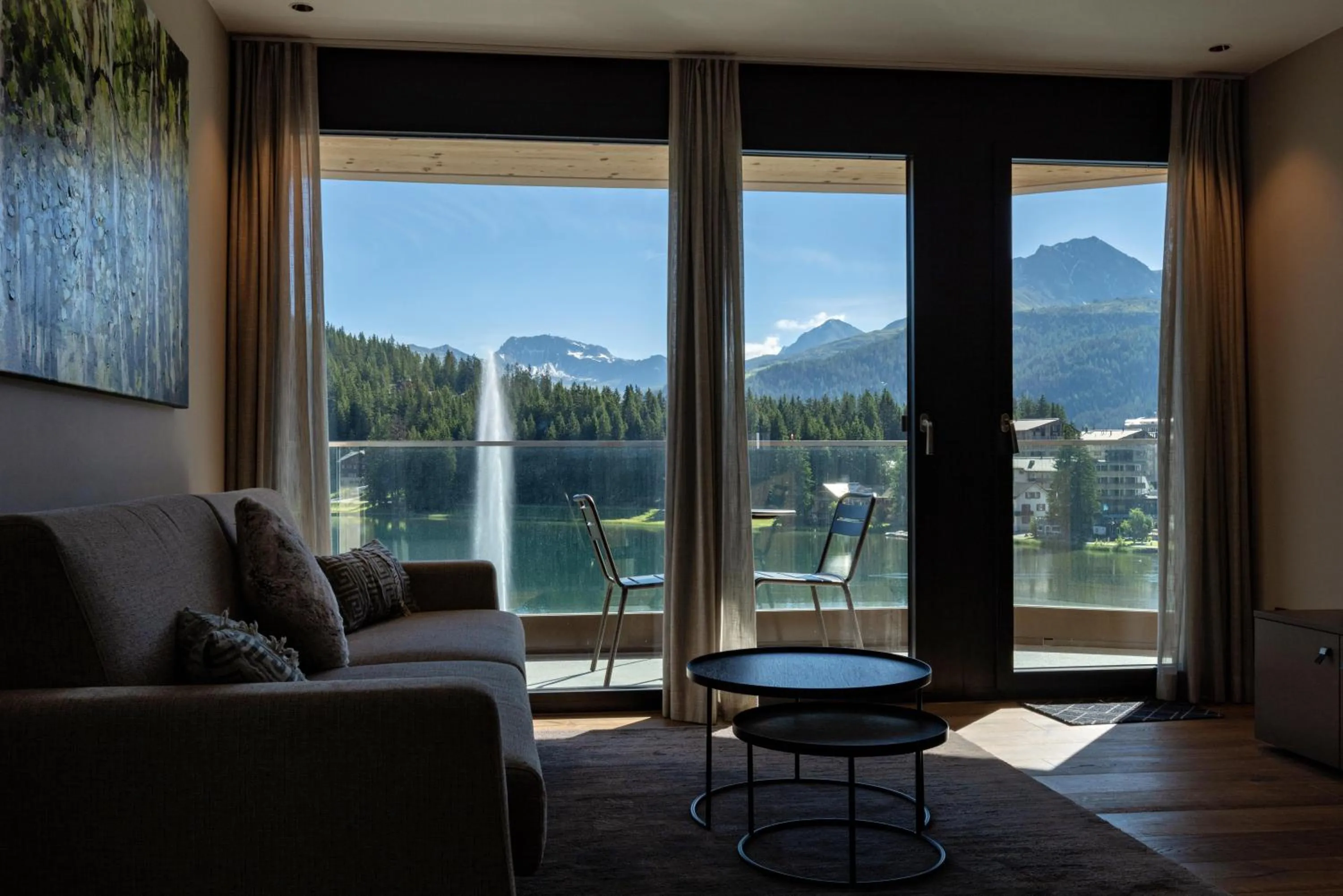 Living room in Postresidenz am See