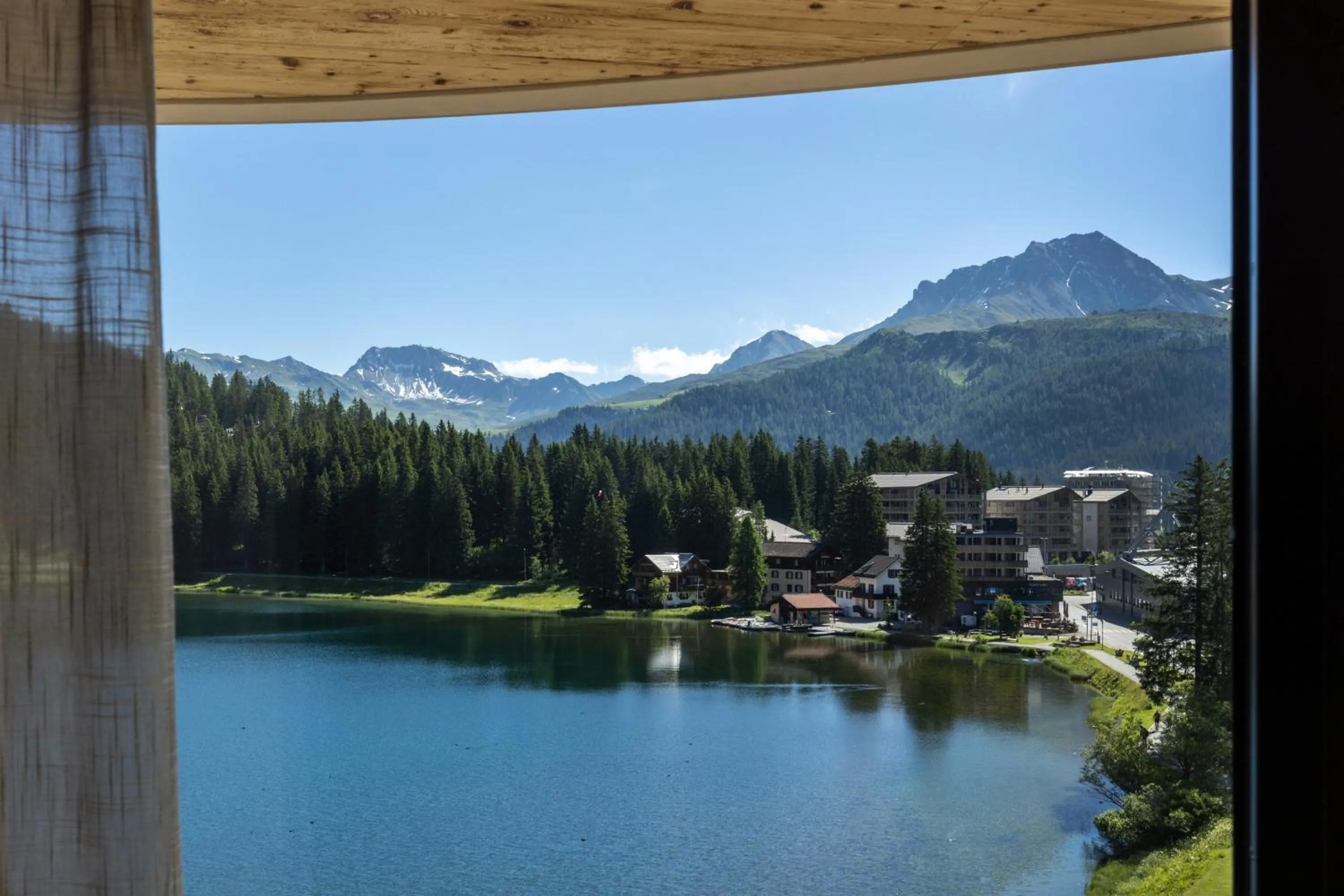 Lake view in Postresidenz am See
