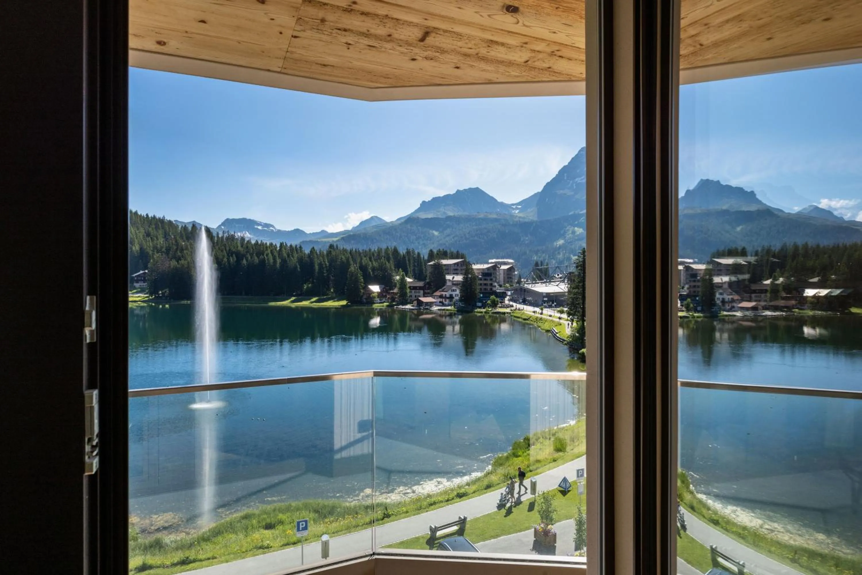 Lake view in Postresidenz am See