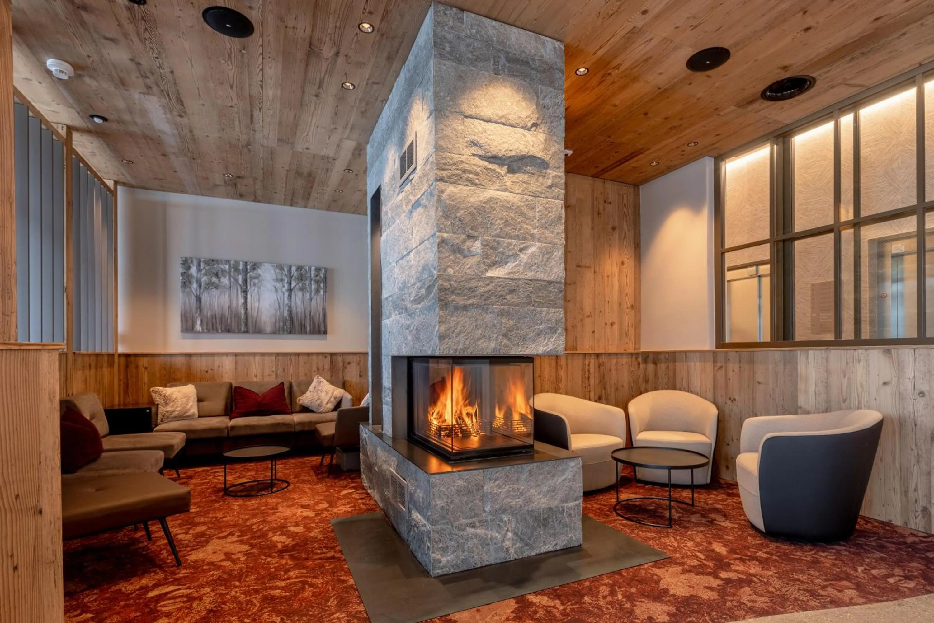 Lobby or reception in Postresidenz am See