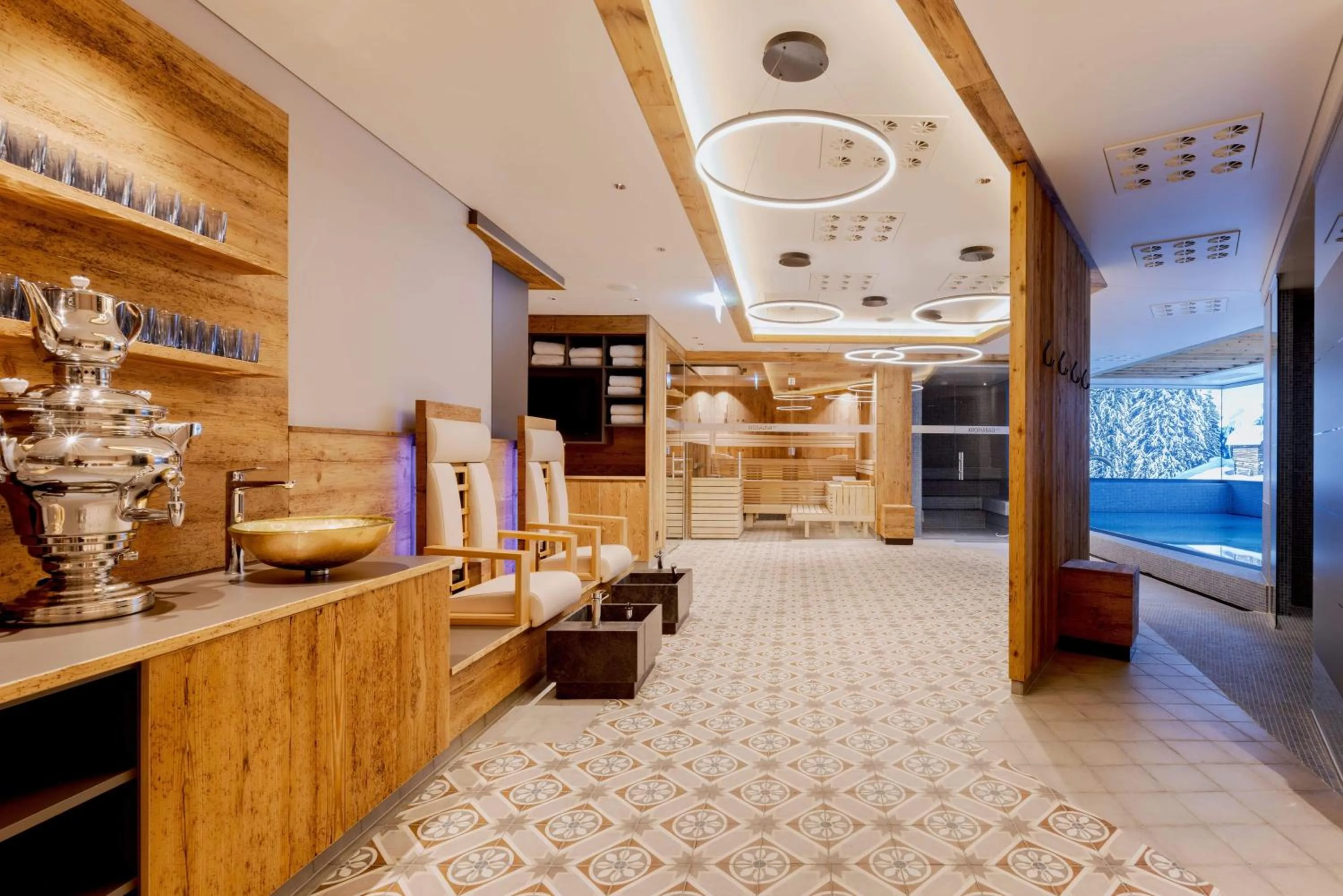 Spa and wellness centre/facilities in Postresidenz am See