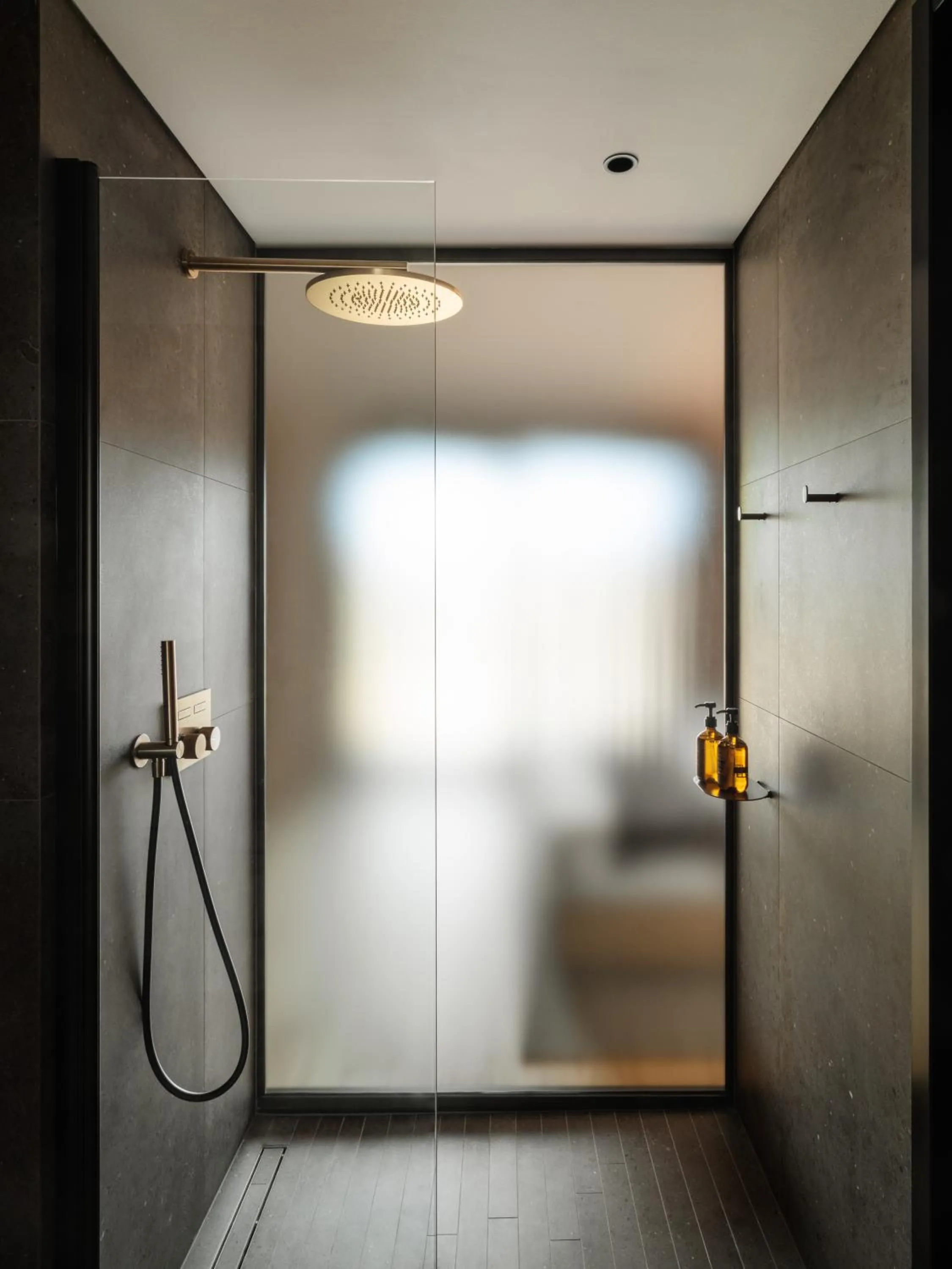 Shower in Le Fucine Hotel