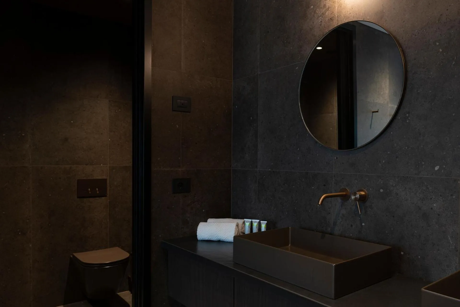 Bathroom in Le Fucine Hotel