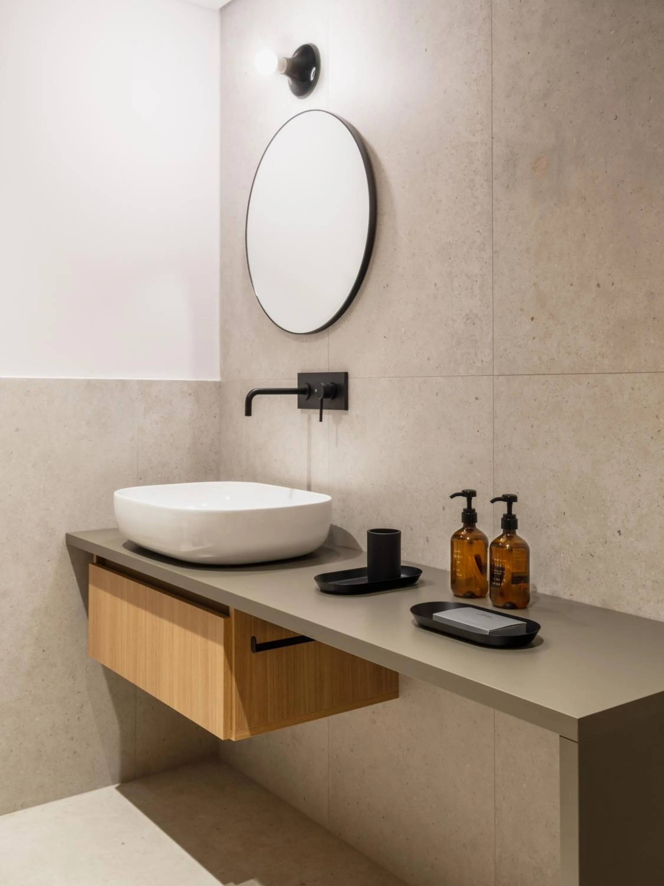 Bathroom in Le Fucine Hotel