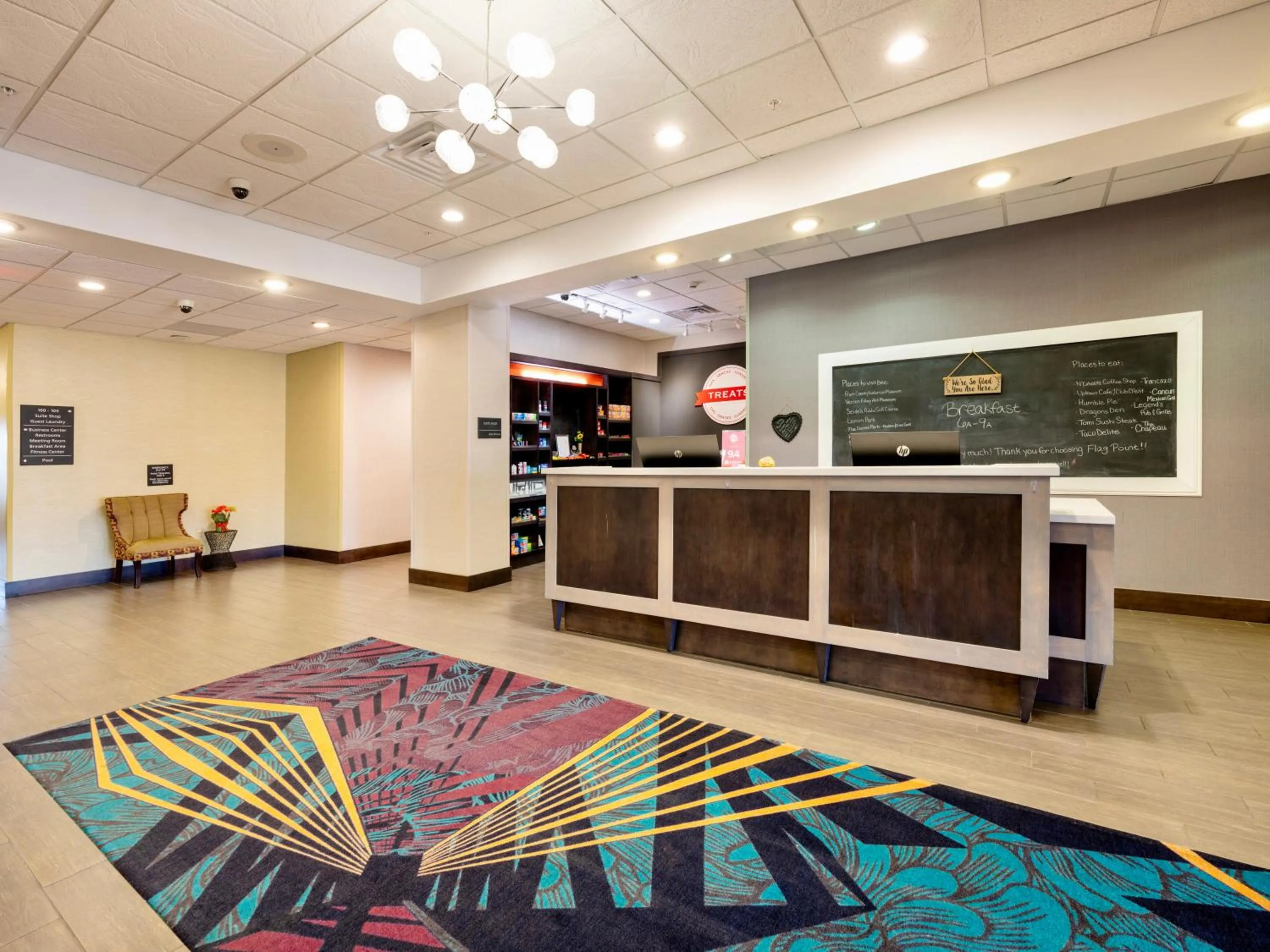 Lobby or reception in Quality Inn - Pratt