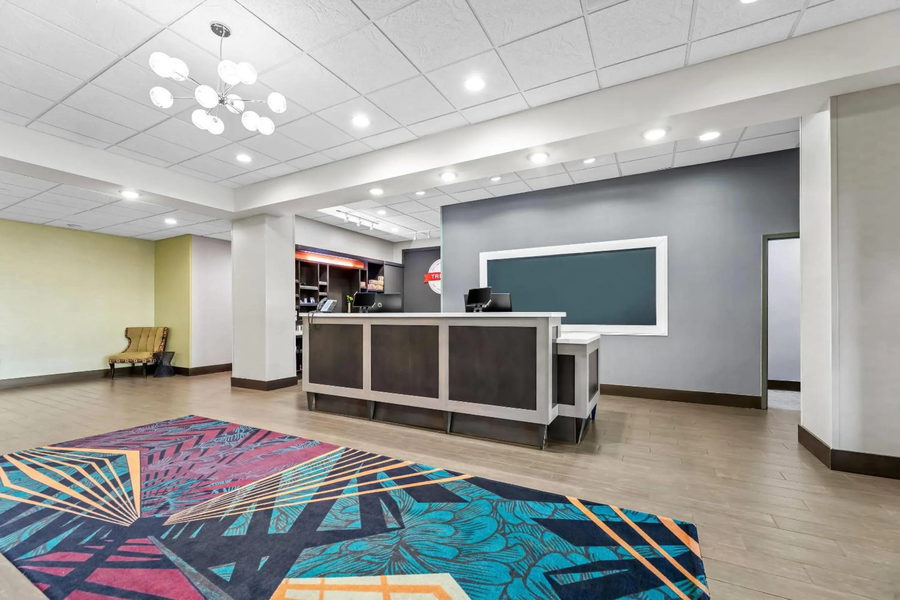 Lobby or reception in Quality Inn - Pratt