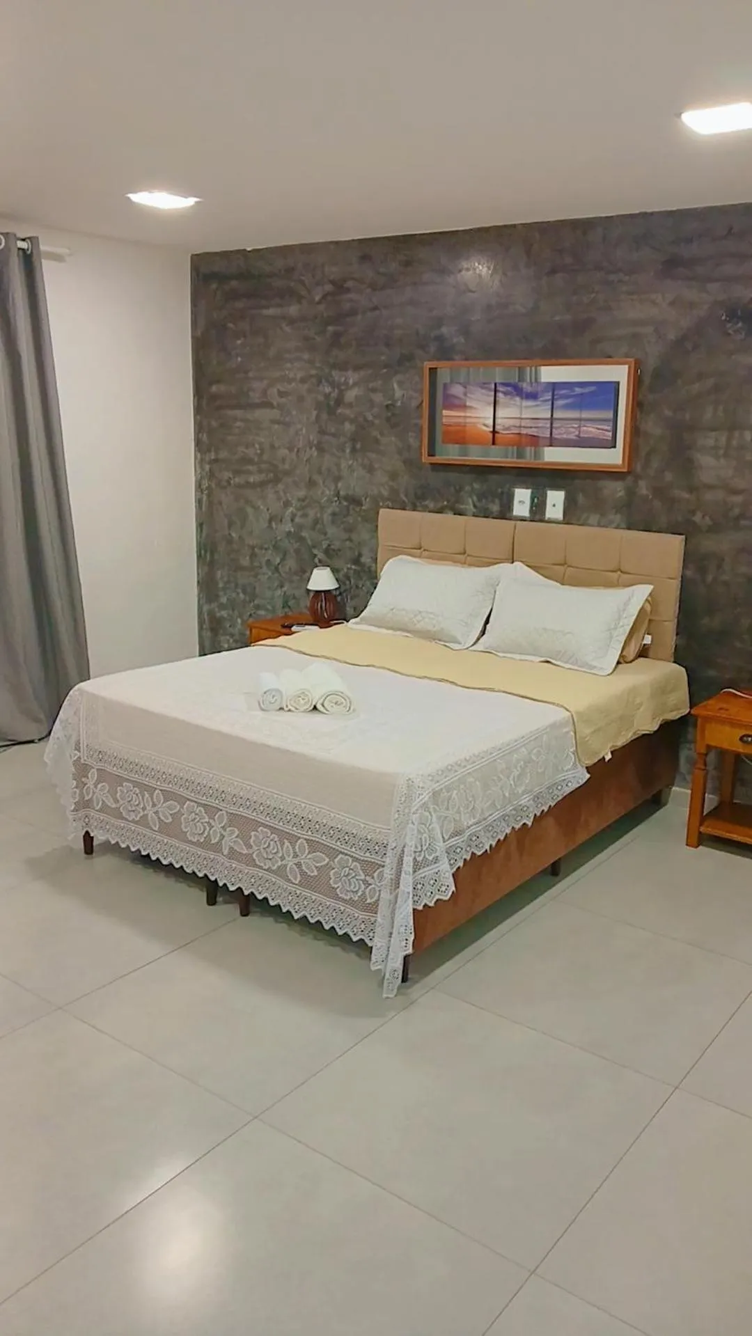 Bed in Pousada Litorânea