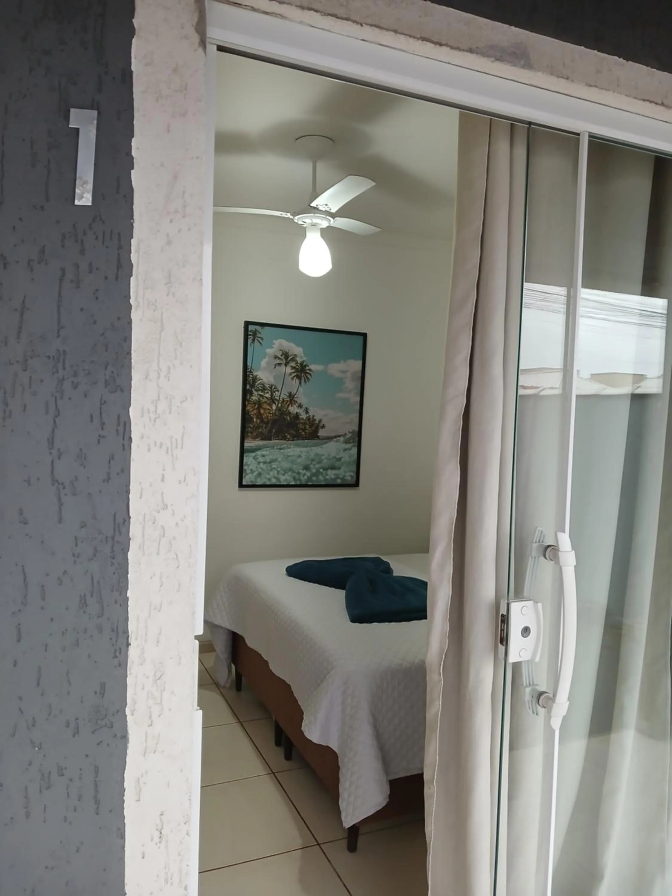 Bed in Pousada Litorânea