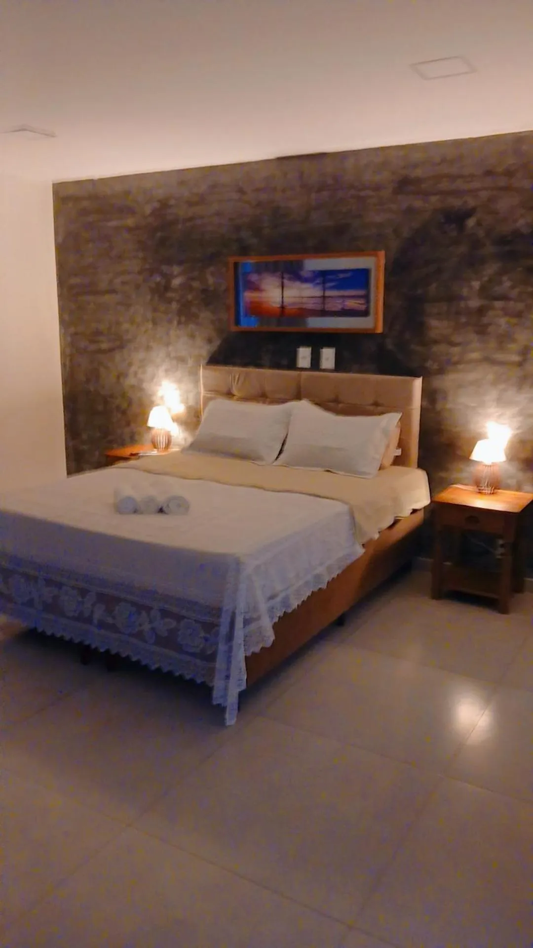 Bed in Pousada Litorânea