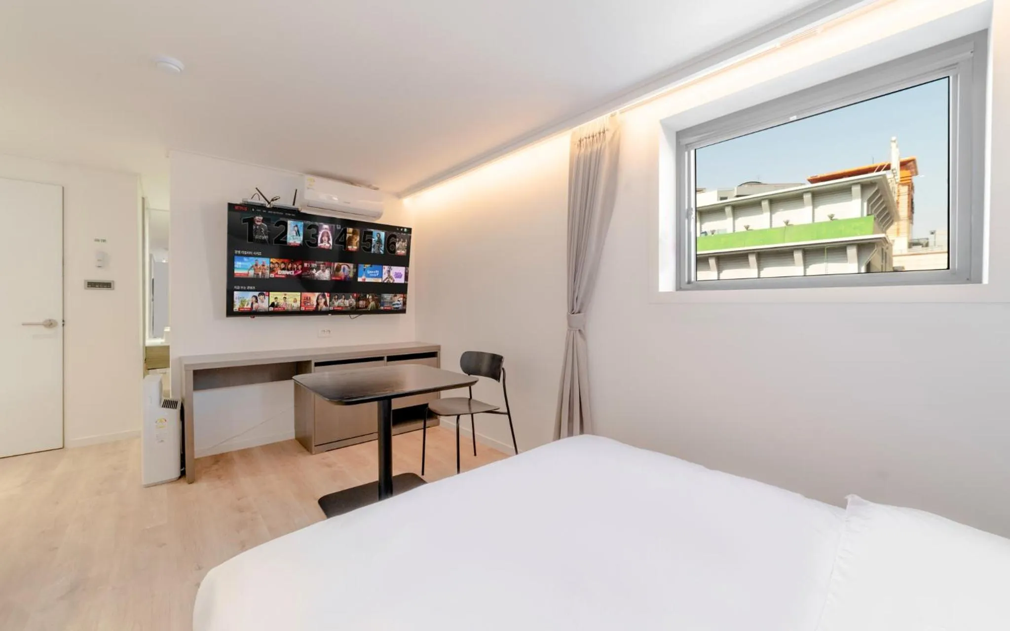 Bedroom, Bed in Aank Hotel Incheon Bupyeong