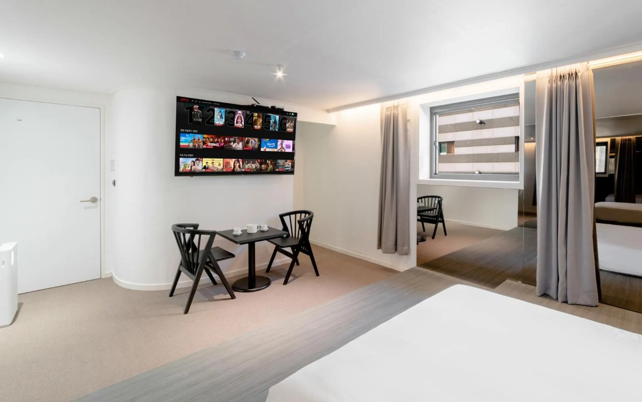 Bedroom, Bed in Aank Hotel Incheon Bupyeong