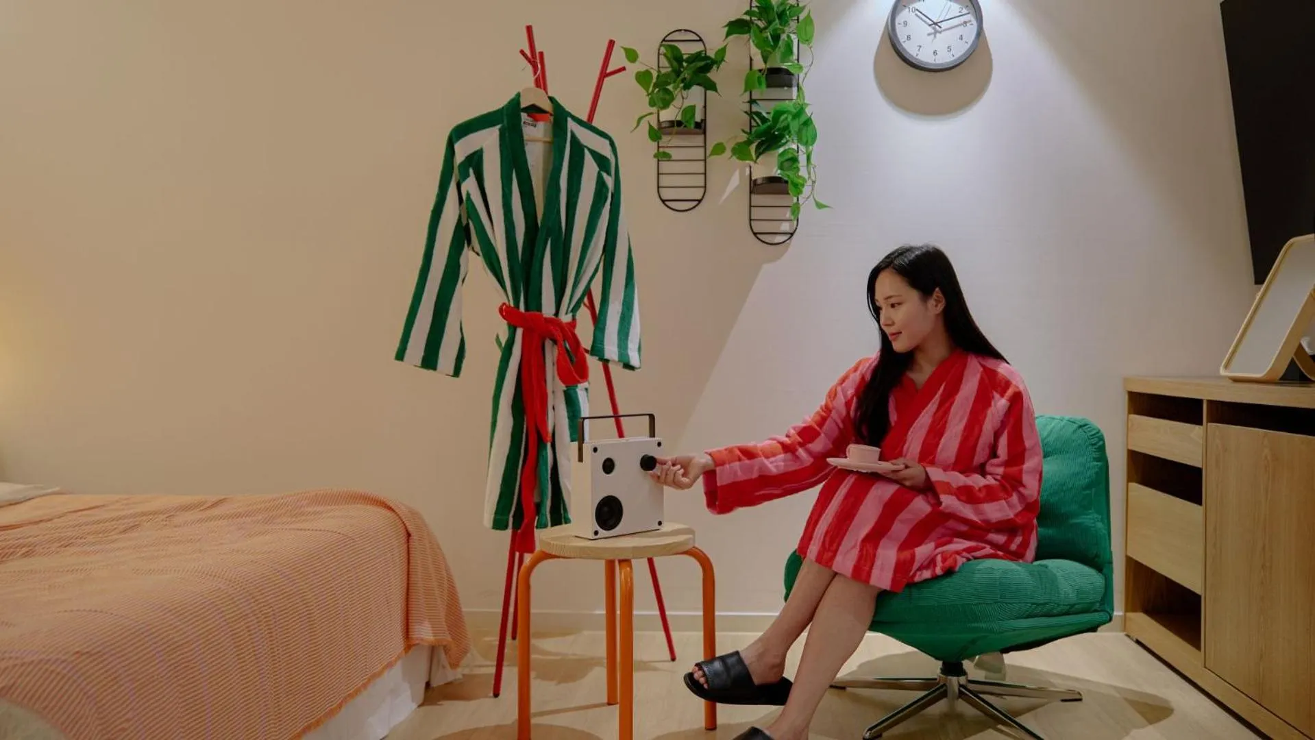 Photo of the whole room, Bed in Aank Hotel Incheon Bupyeong