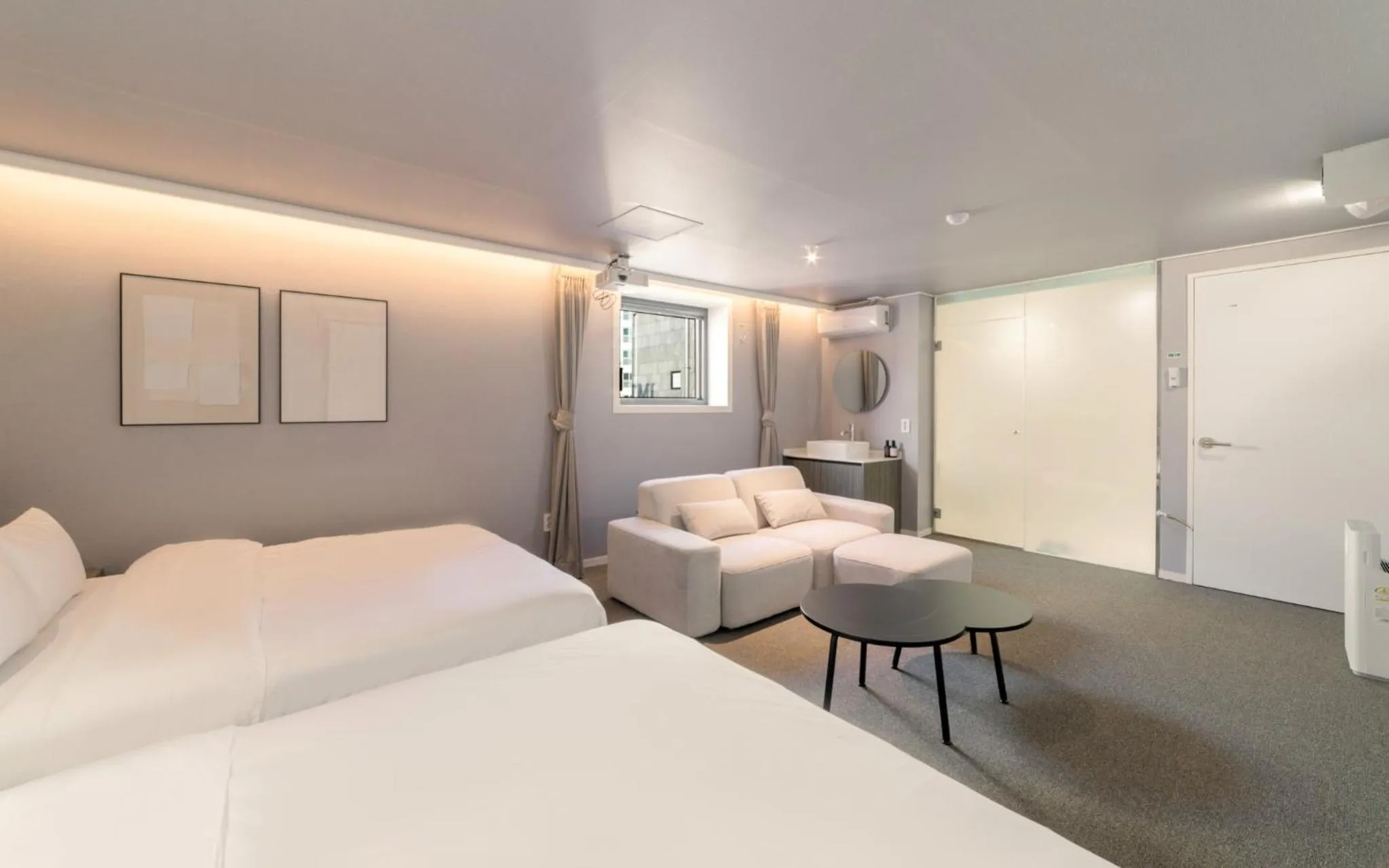 Bedroom, Bed in Aank Hotel Incheon Bupyeong