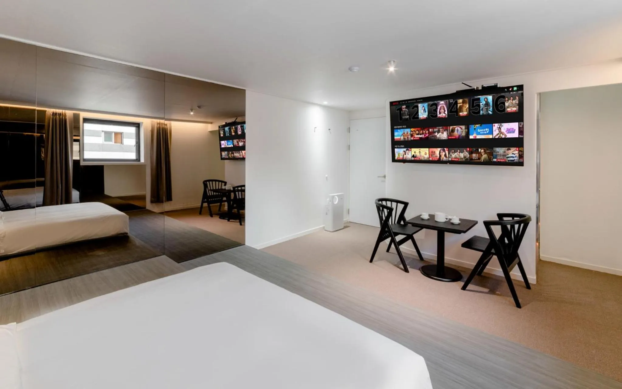 Bedroom, Bed in Aank Hotel Incheon Bupyeong