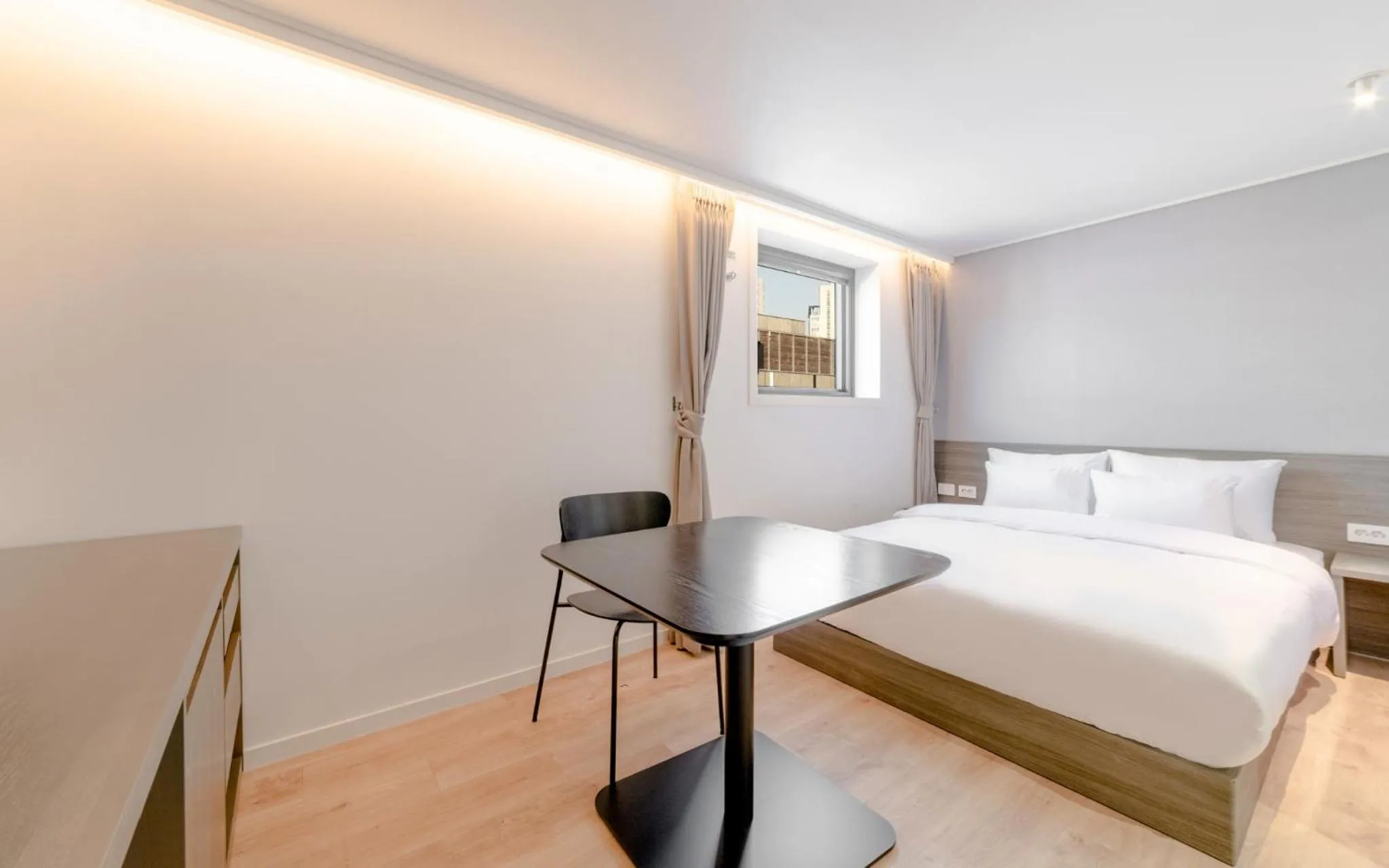 Bedroom, Bed in Aank Hotel Incheon Bupyeong