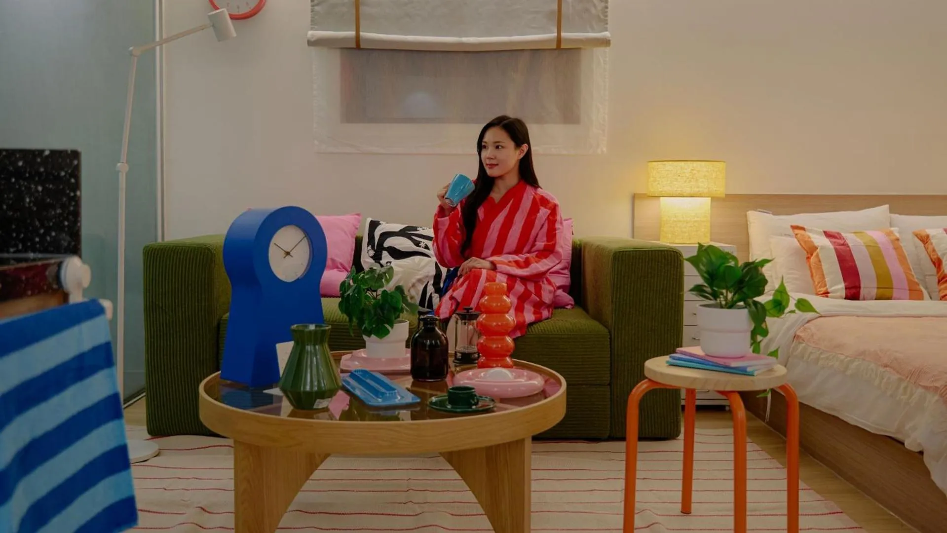 Bed in Aank Hotel Incheon Bupyeong