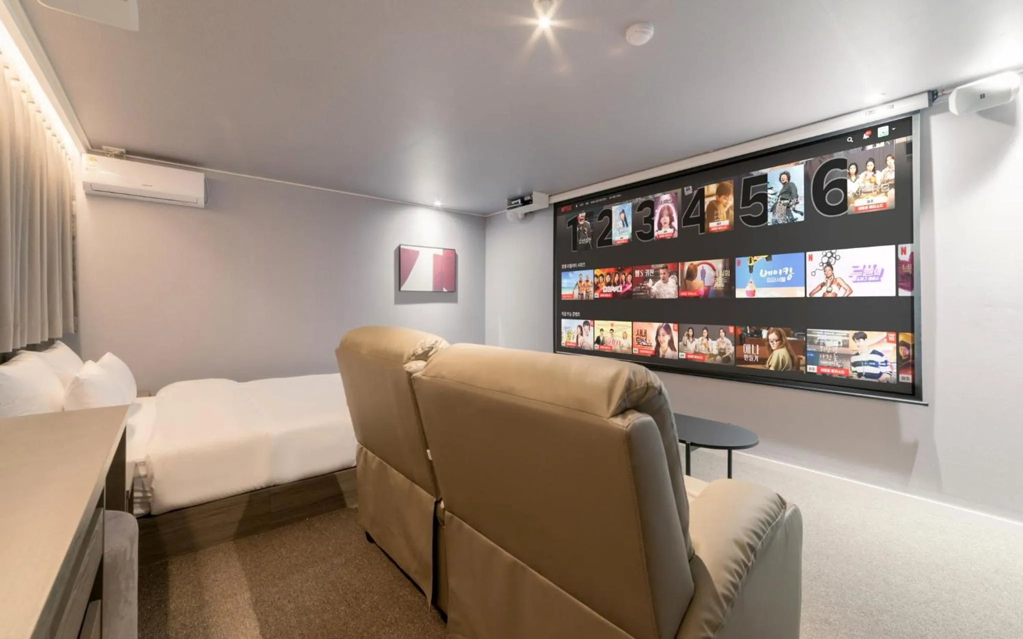 TV and multimedia, Bed in Aank Hotel Incheon Bupyeong