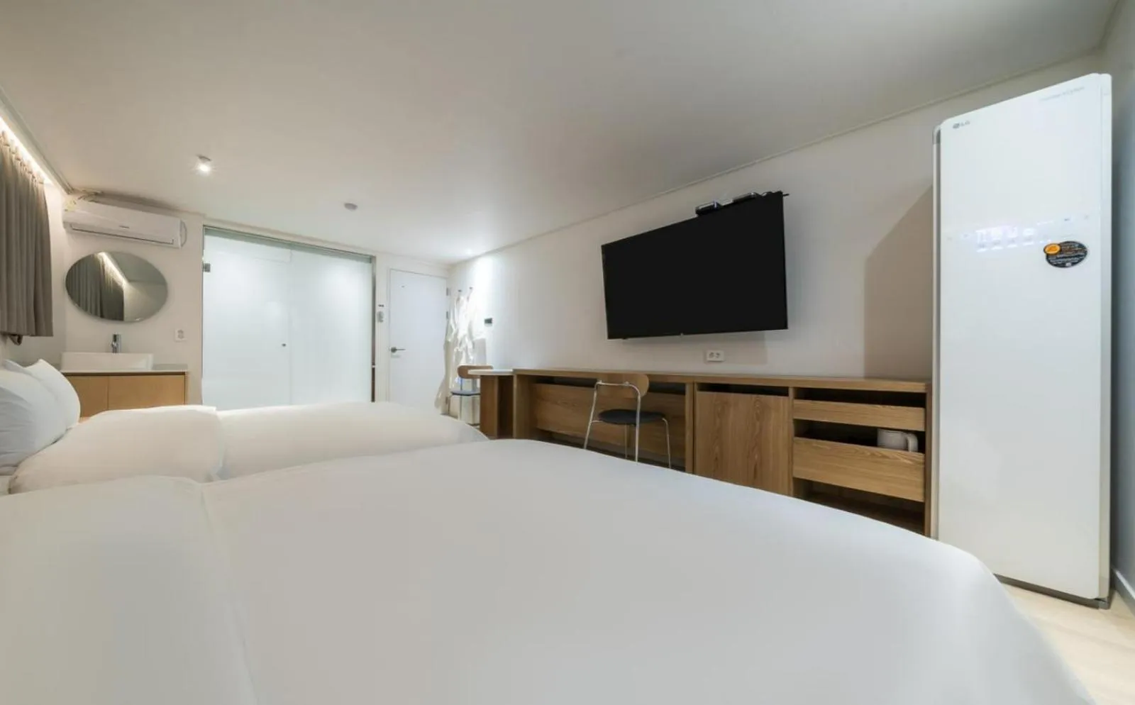 Bedroom, Bed in Aank Hotel Incheon Bupyeong