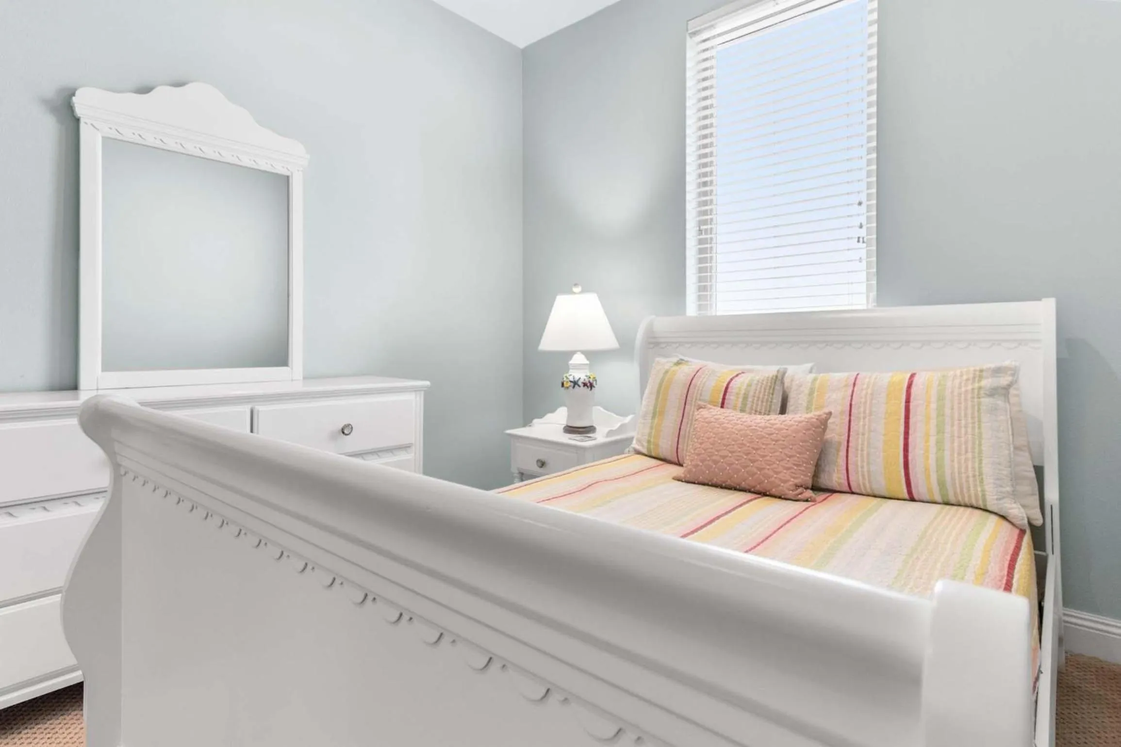 Bed in Hannah's Beach Paradise