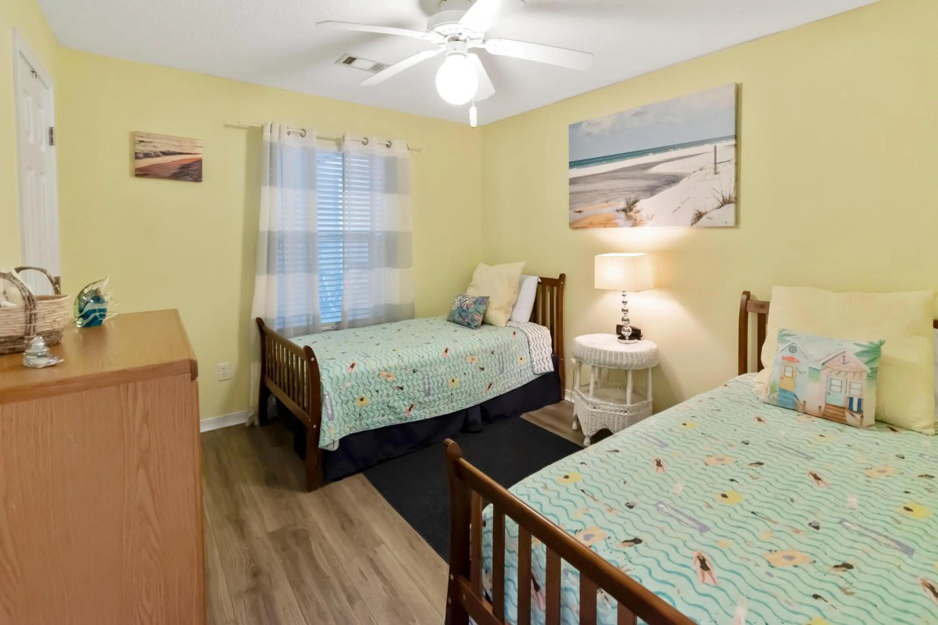 Bed in Sunset Villa