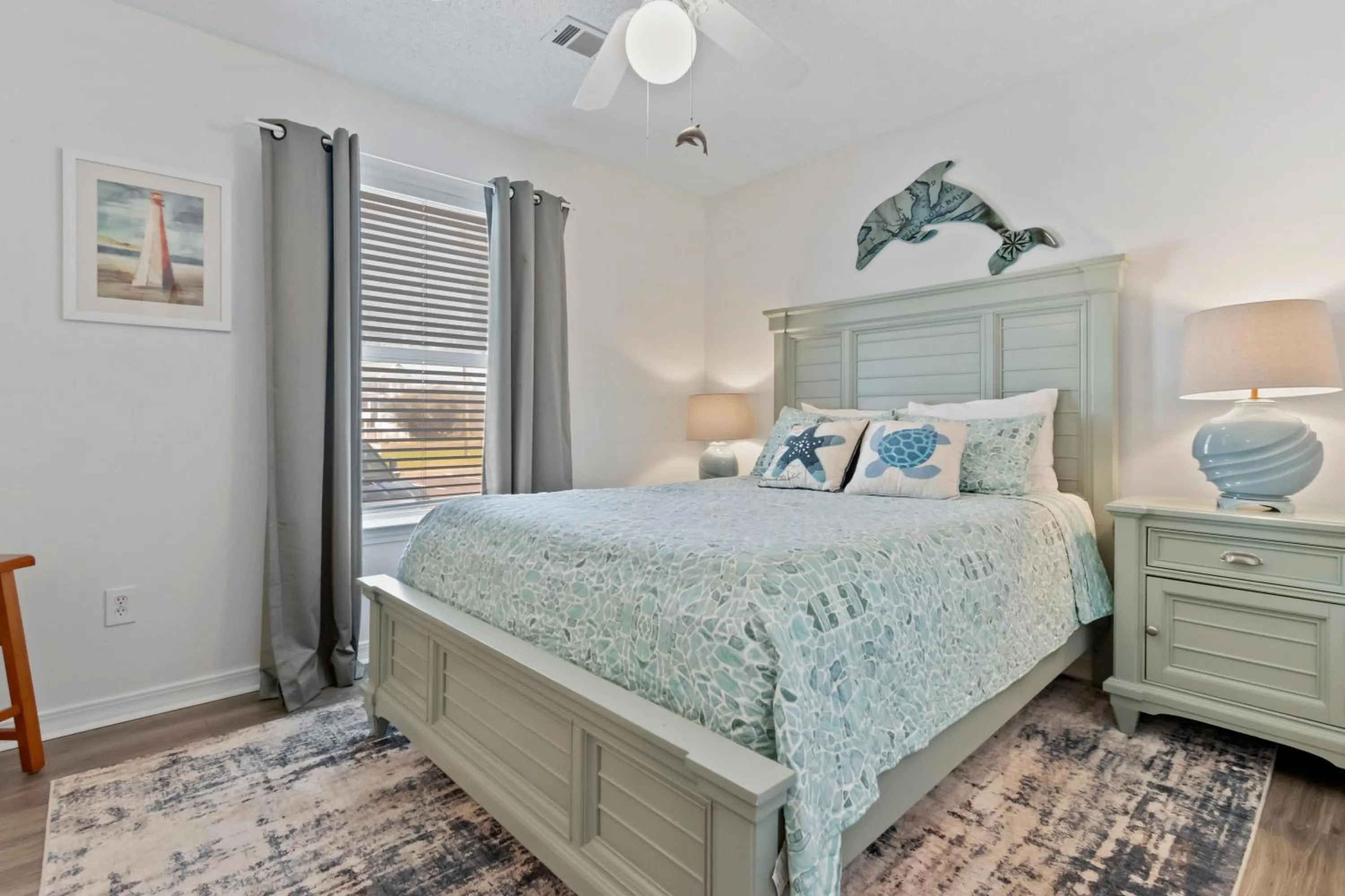 Bed in Sunset Villa