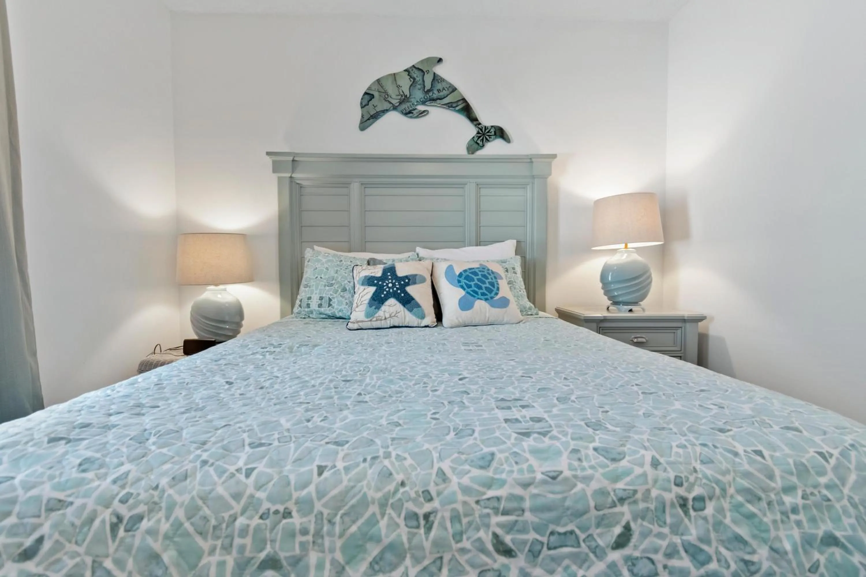 Bed in Sunset Villa