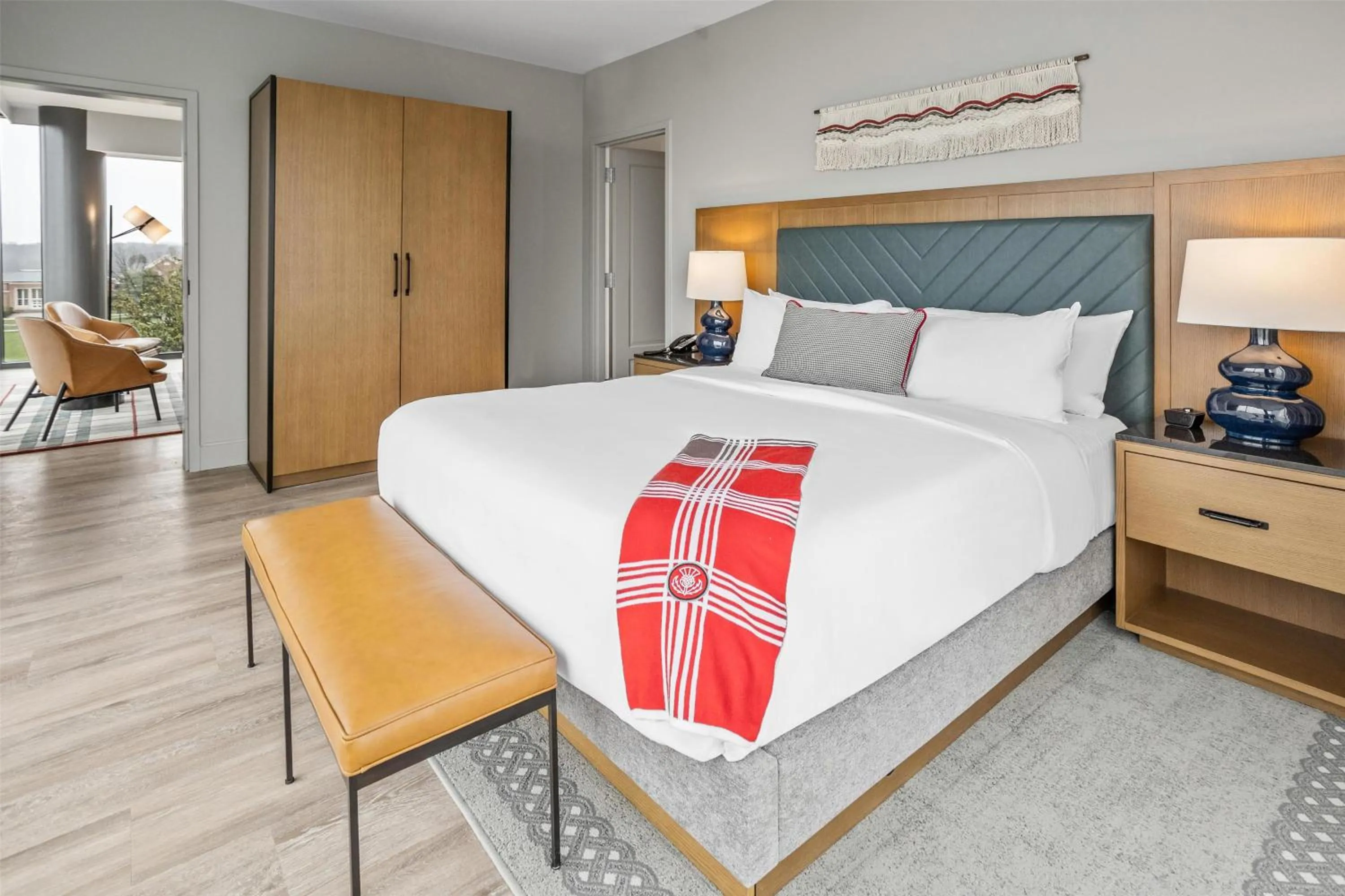 Bed in The Highlander at Radford, Tapestry Collection by Hilton