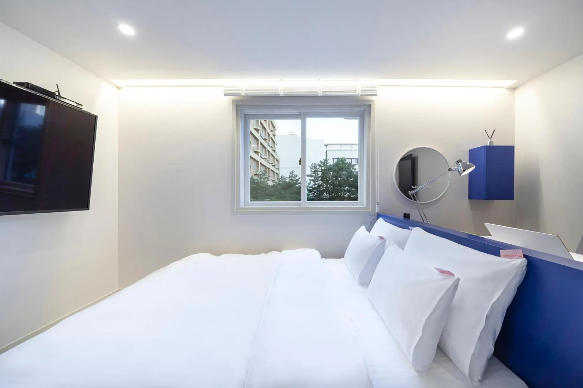 Bed in Nomad Aank Hotel Gumi