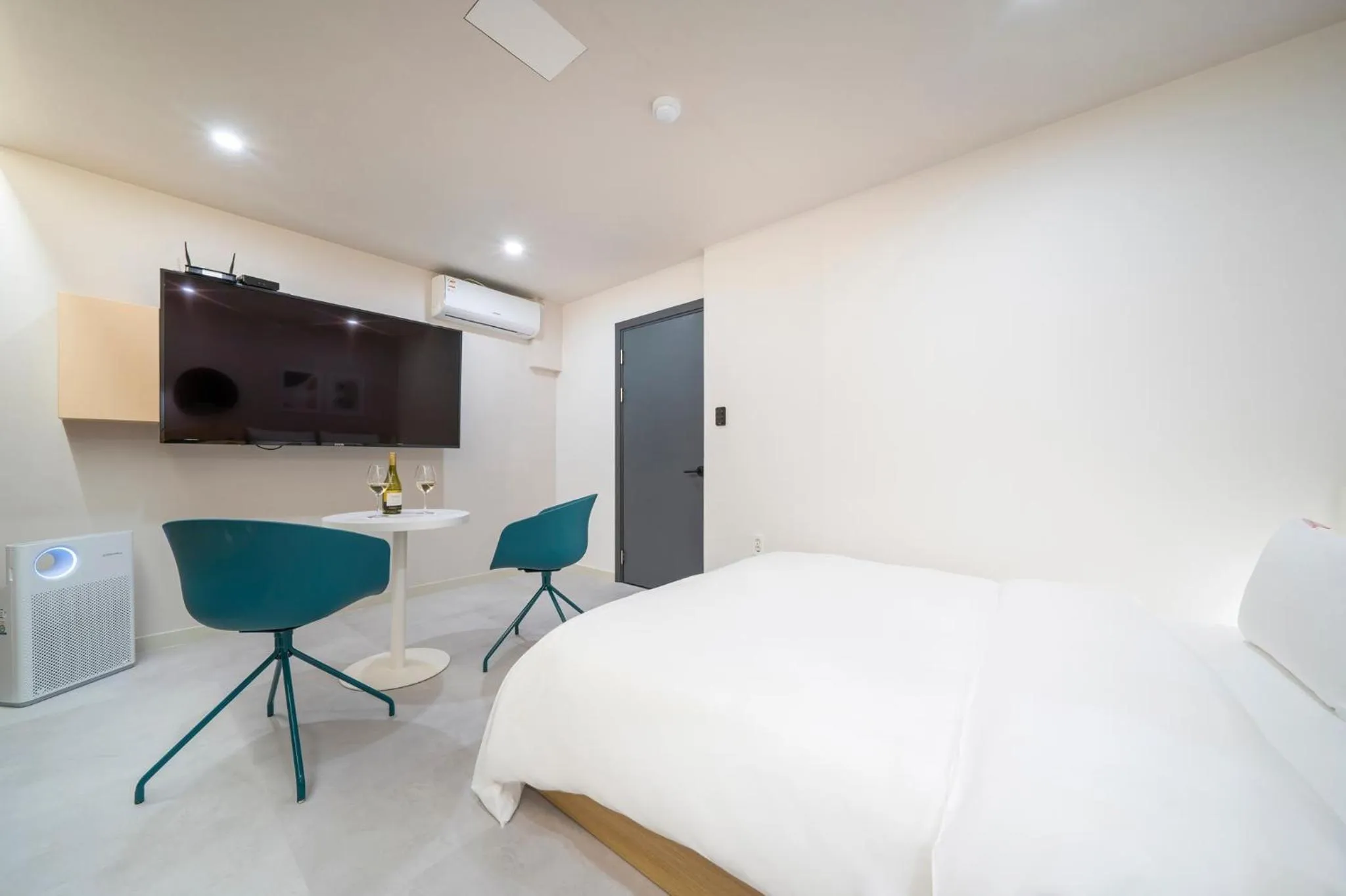 Bed in Nomad Aank Hotel Gumi