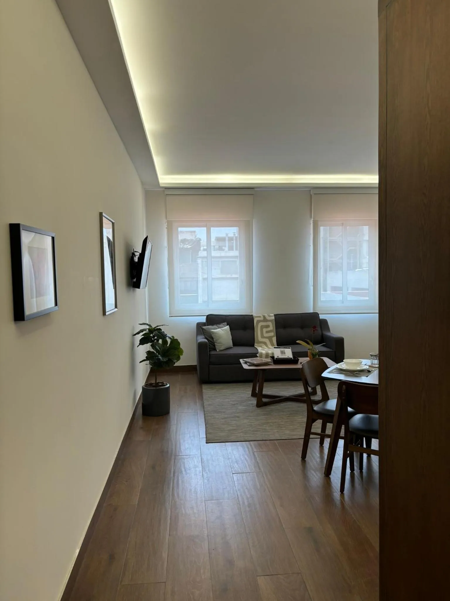 Living room in Casa Herrmann Suites