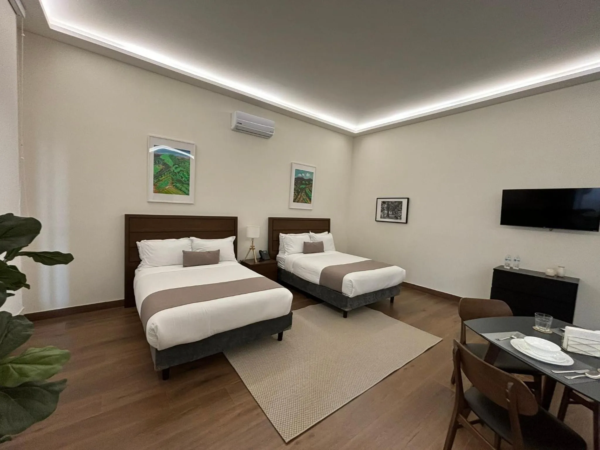 Bed in Casa Herrmann Suites