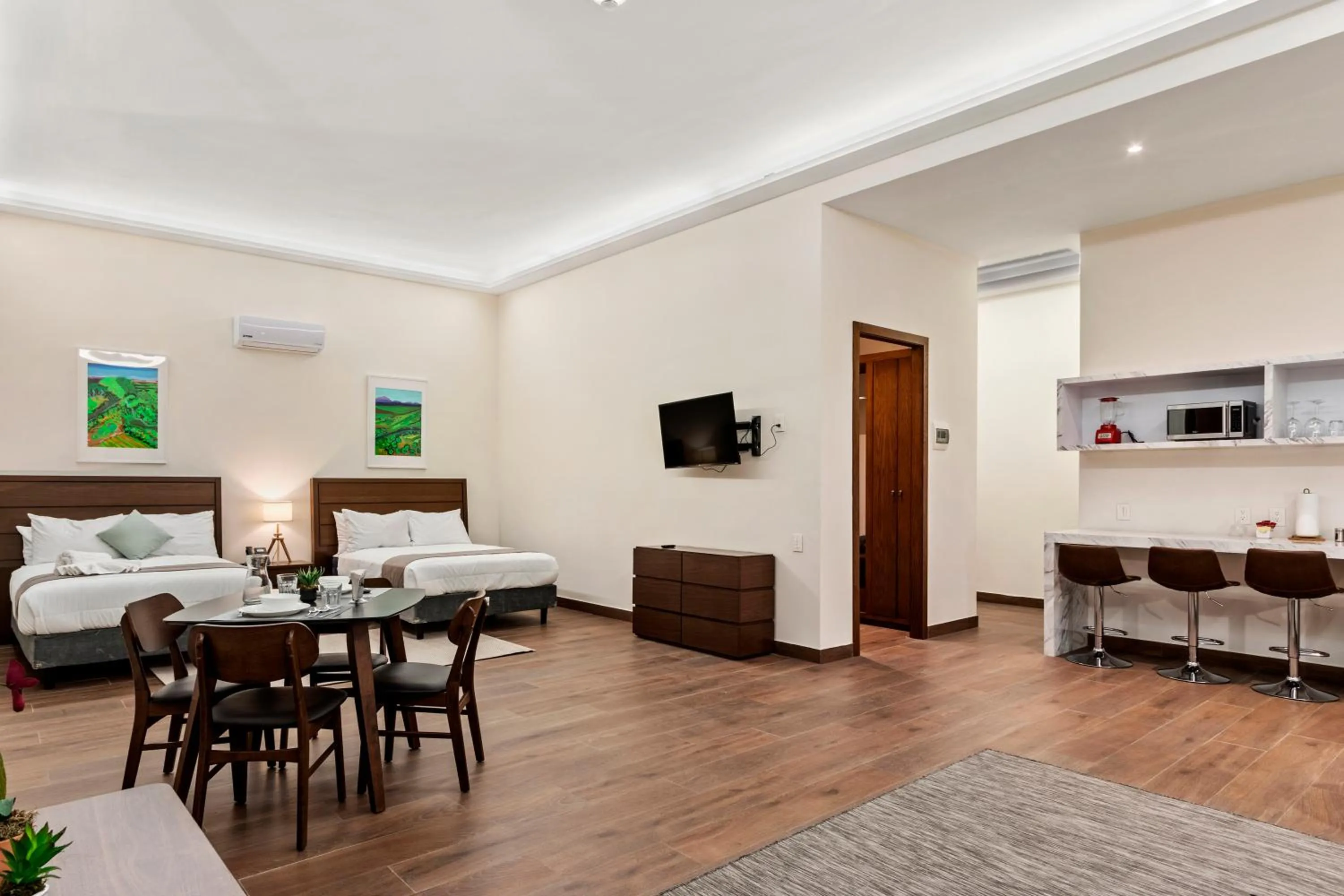 TV and multimedia in Casa Herrmann Suites