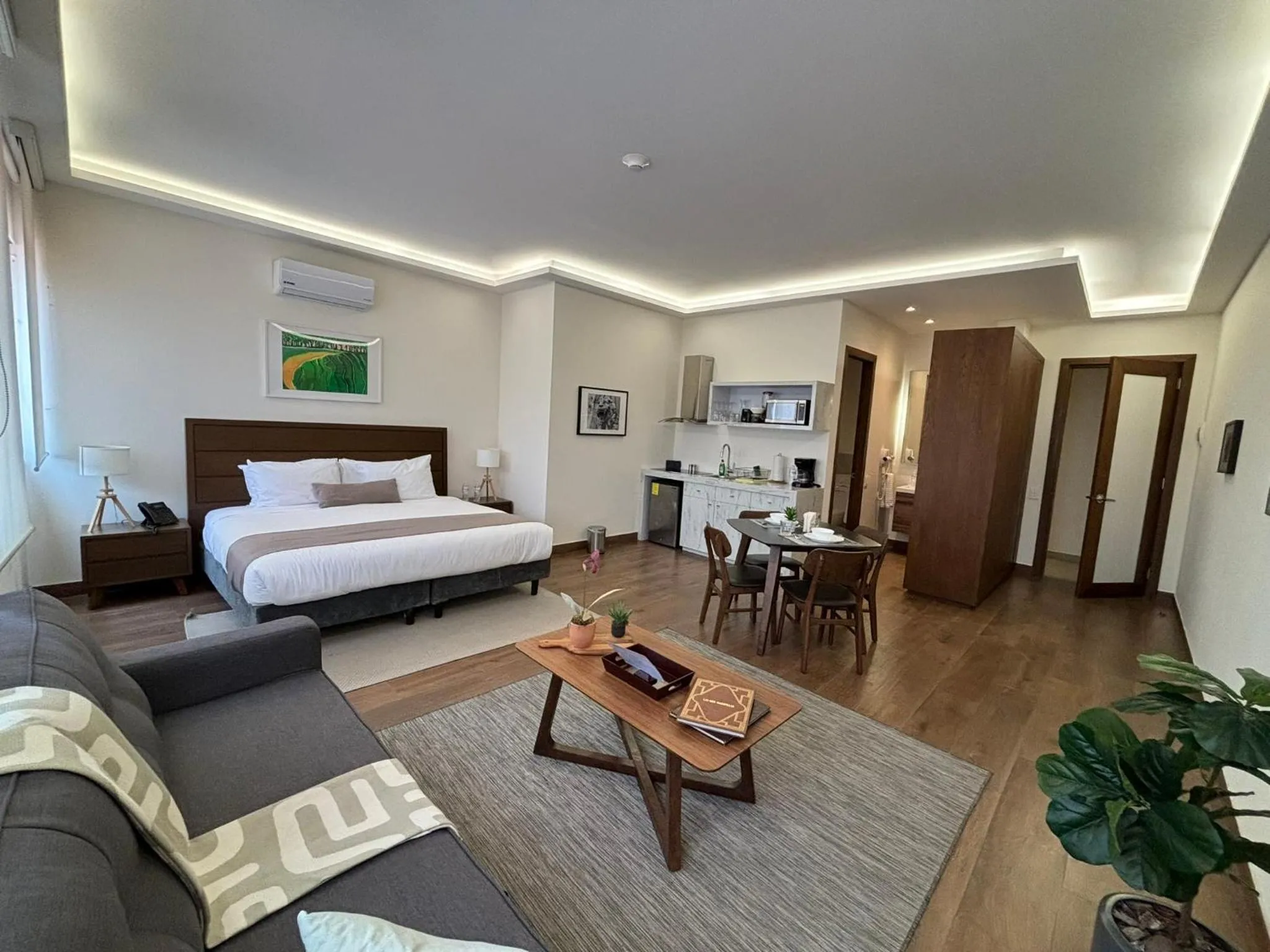 Bed in Casa Herrmann Suites