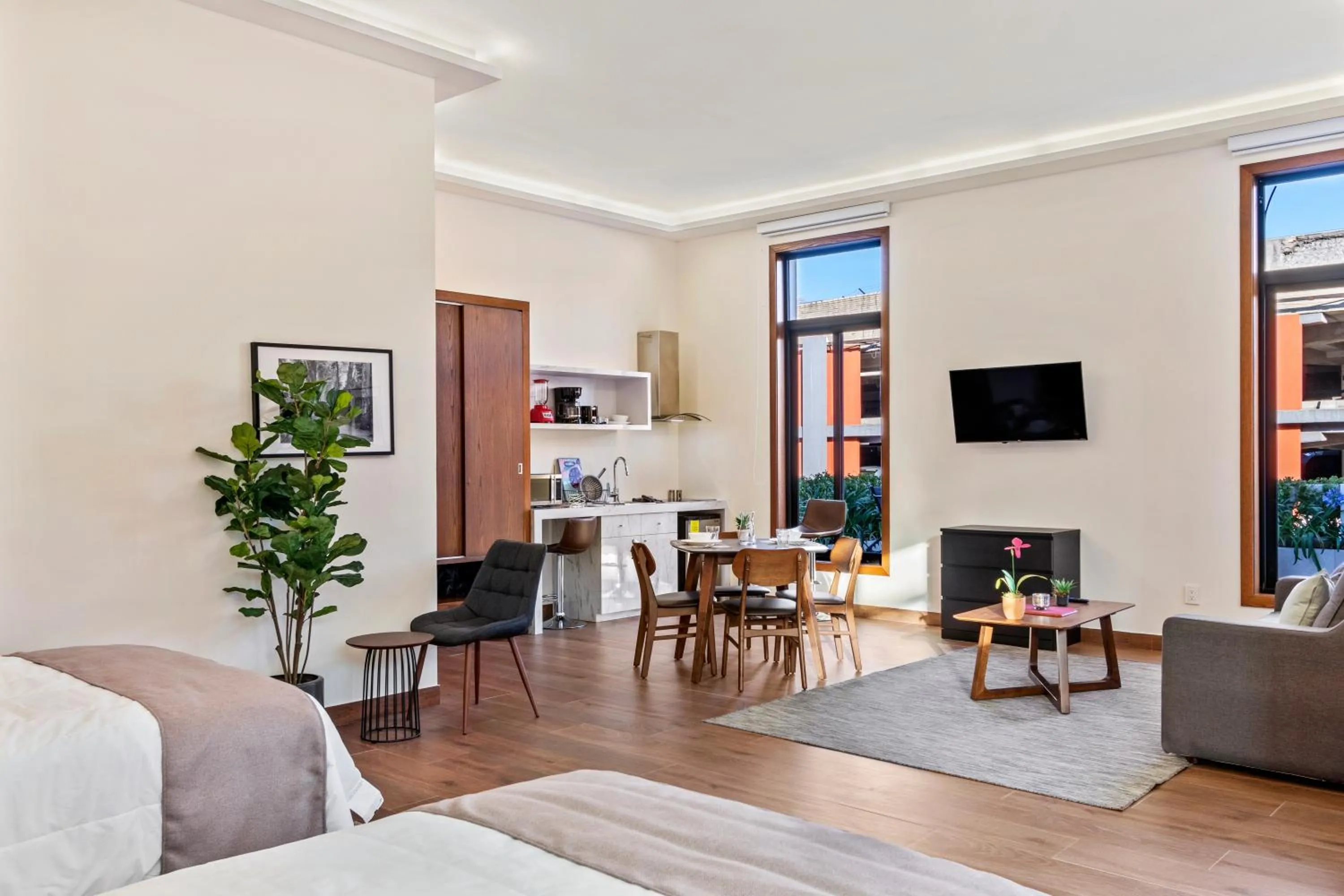 Photo of the whole room, Bed in Casa Herrmann Suites