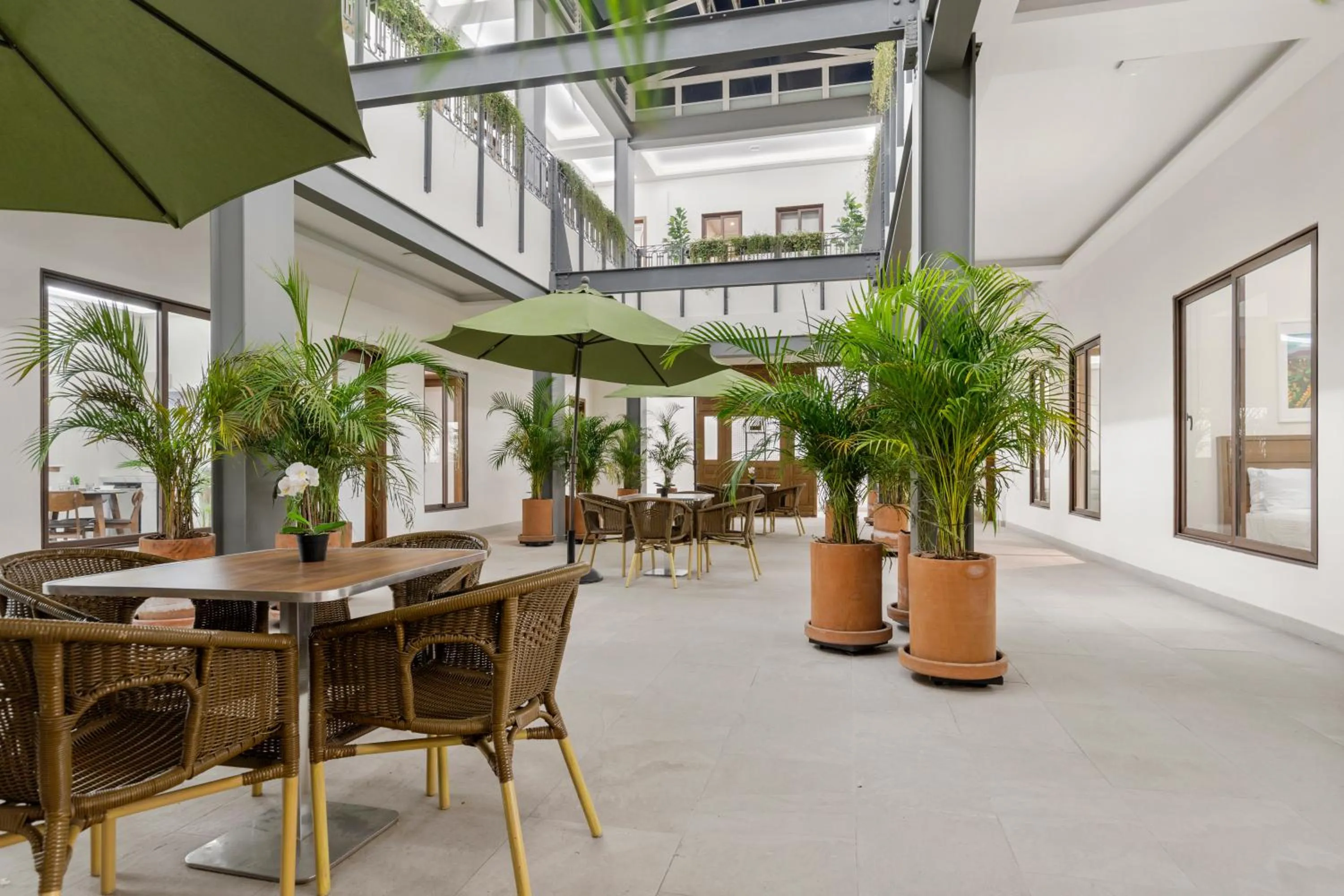 Living room in Casa Herrmann Suites