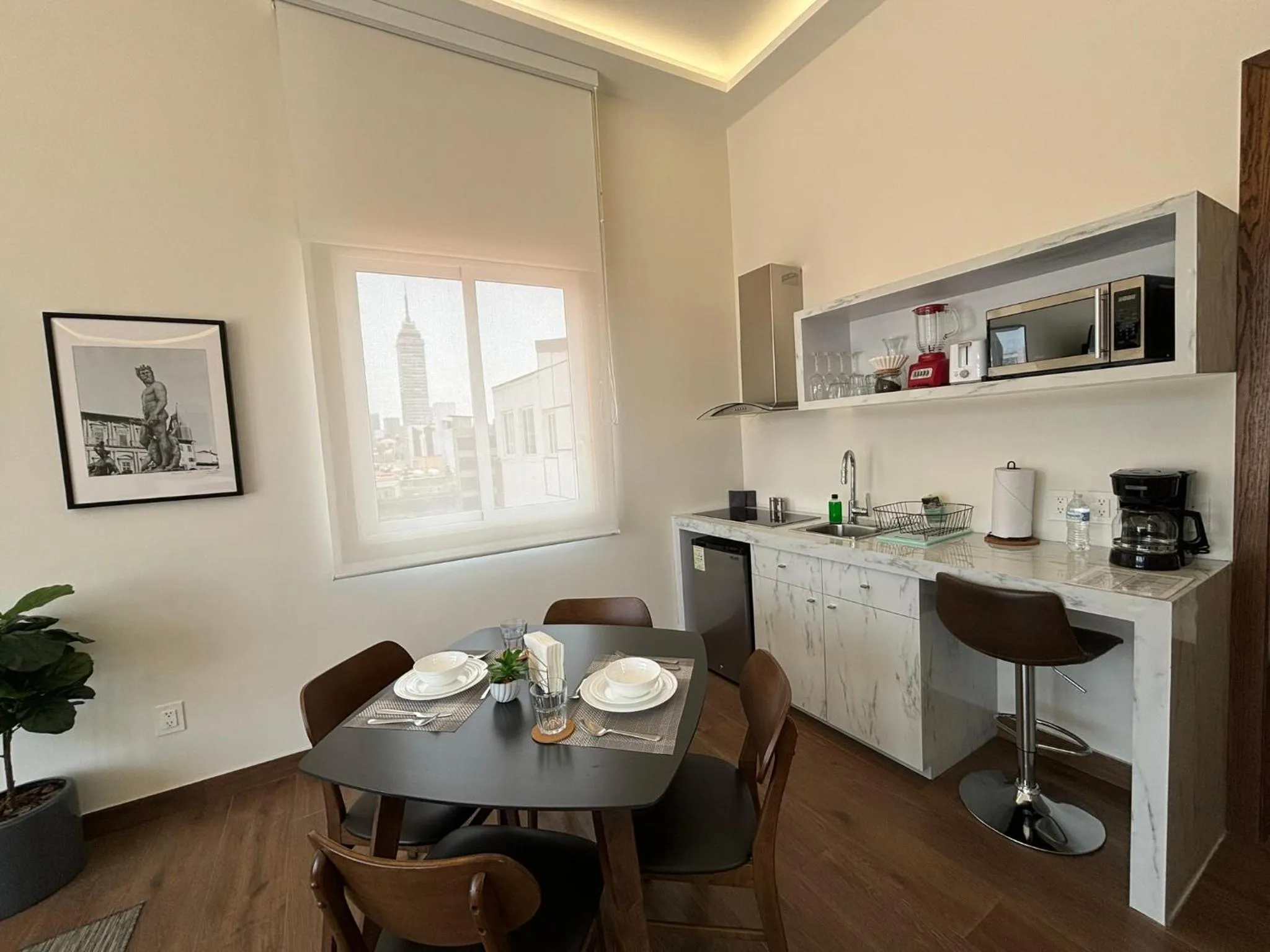 Coffee/tea facilities in Casa Herrmann Suites