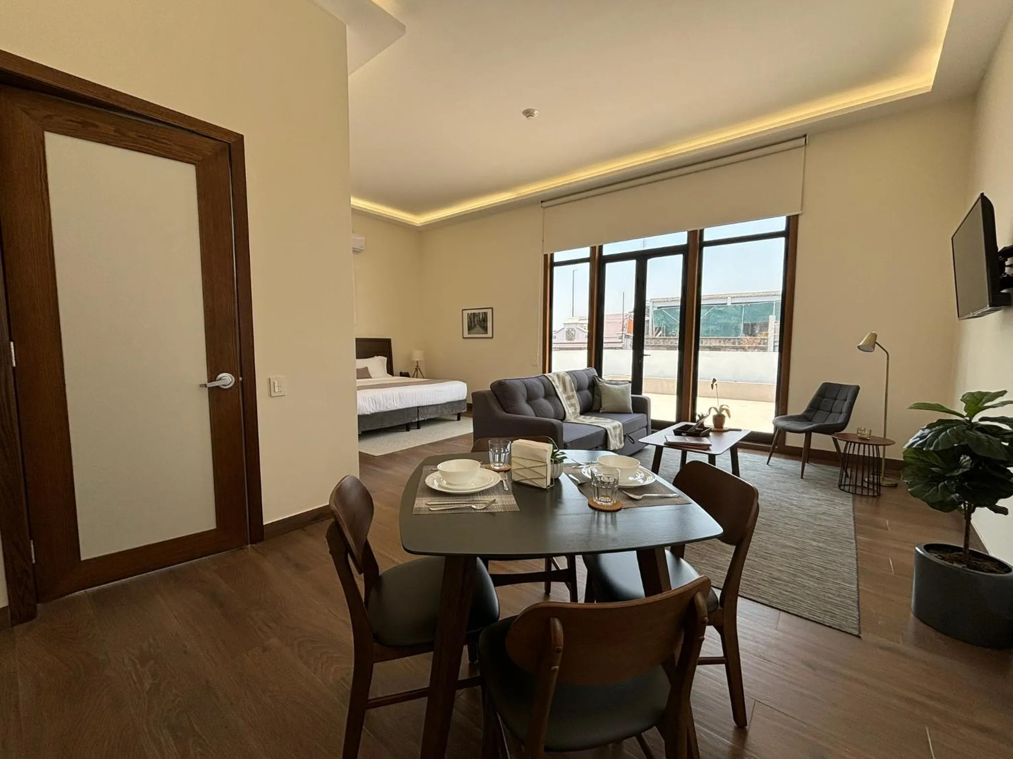 Deluxe Double Room with Balcony in Casa Herrmann Suites