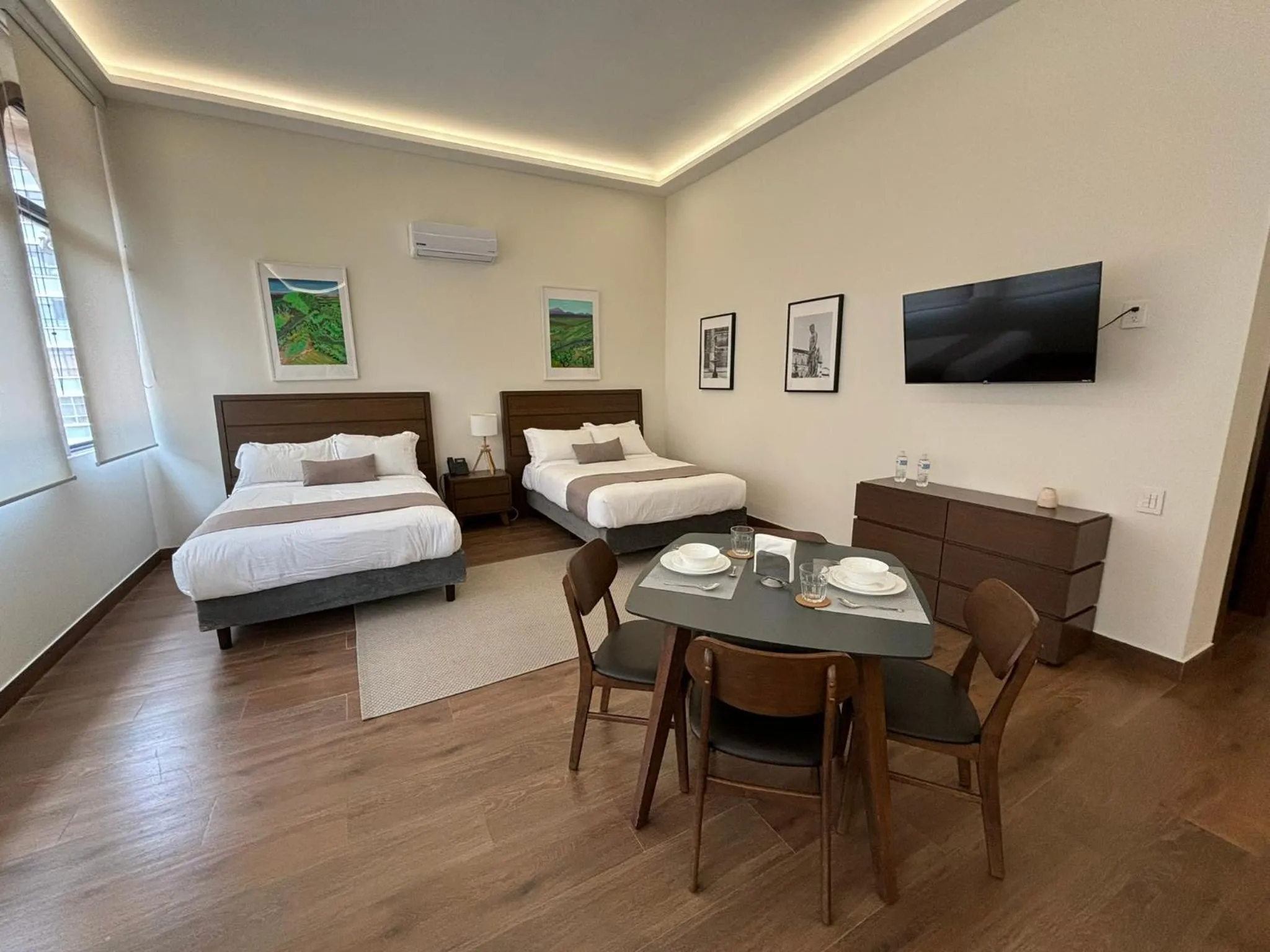 TV and multimedia, Bed in Casa Herrmann Suites