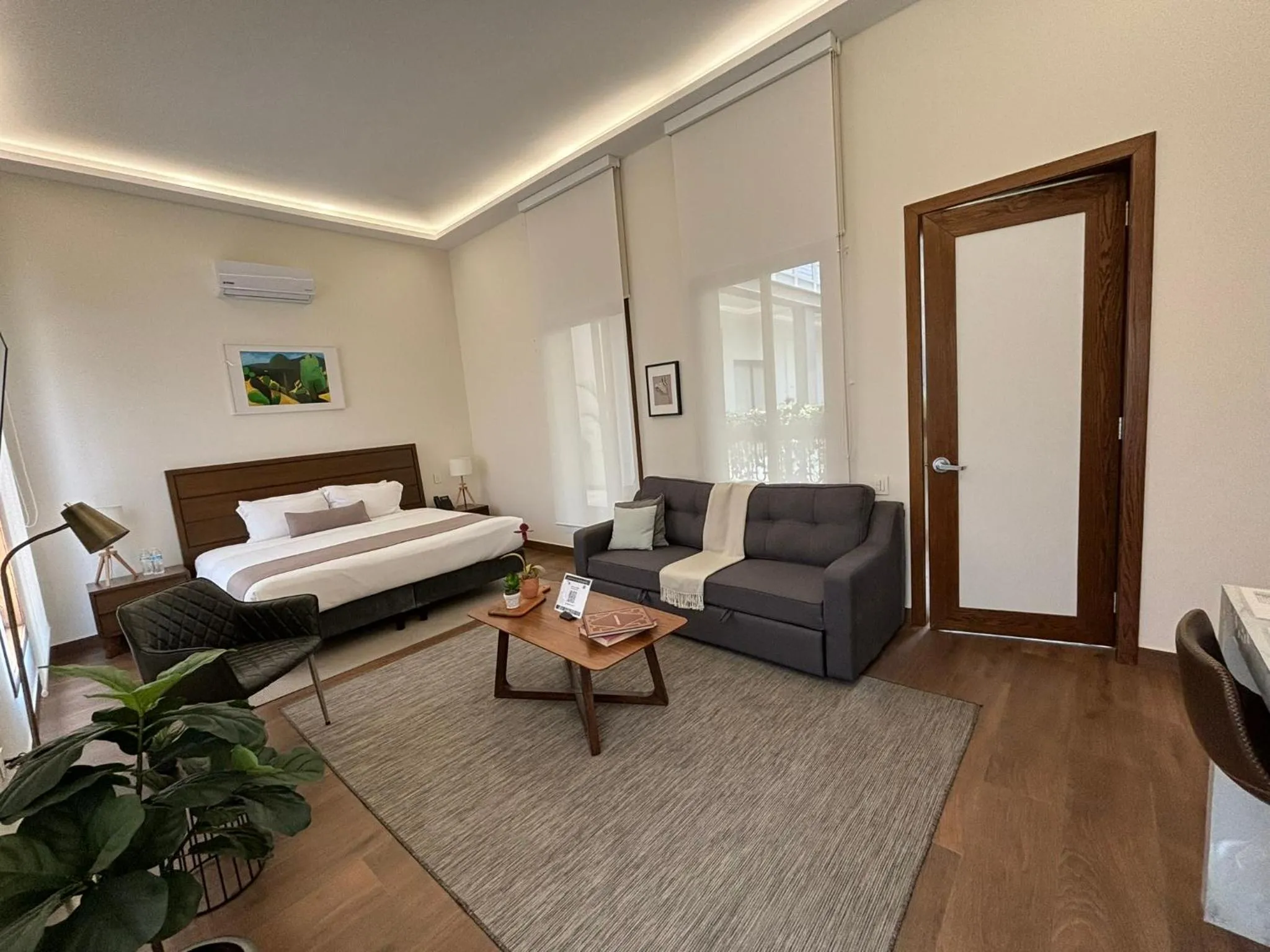 Bed in Casa Herrmann Suites