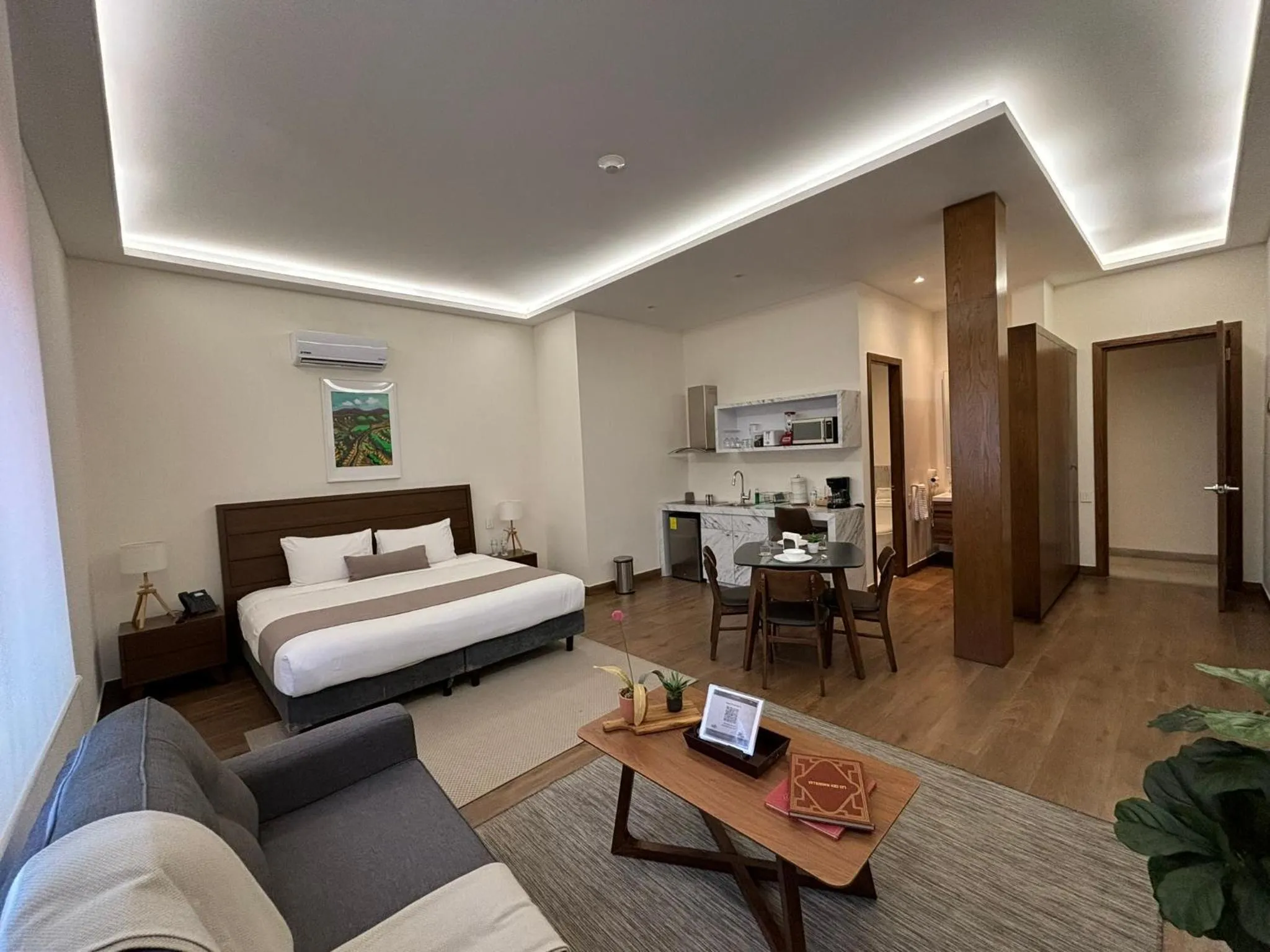 Bed in Casa Herrmann Suites